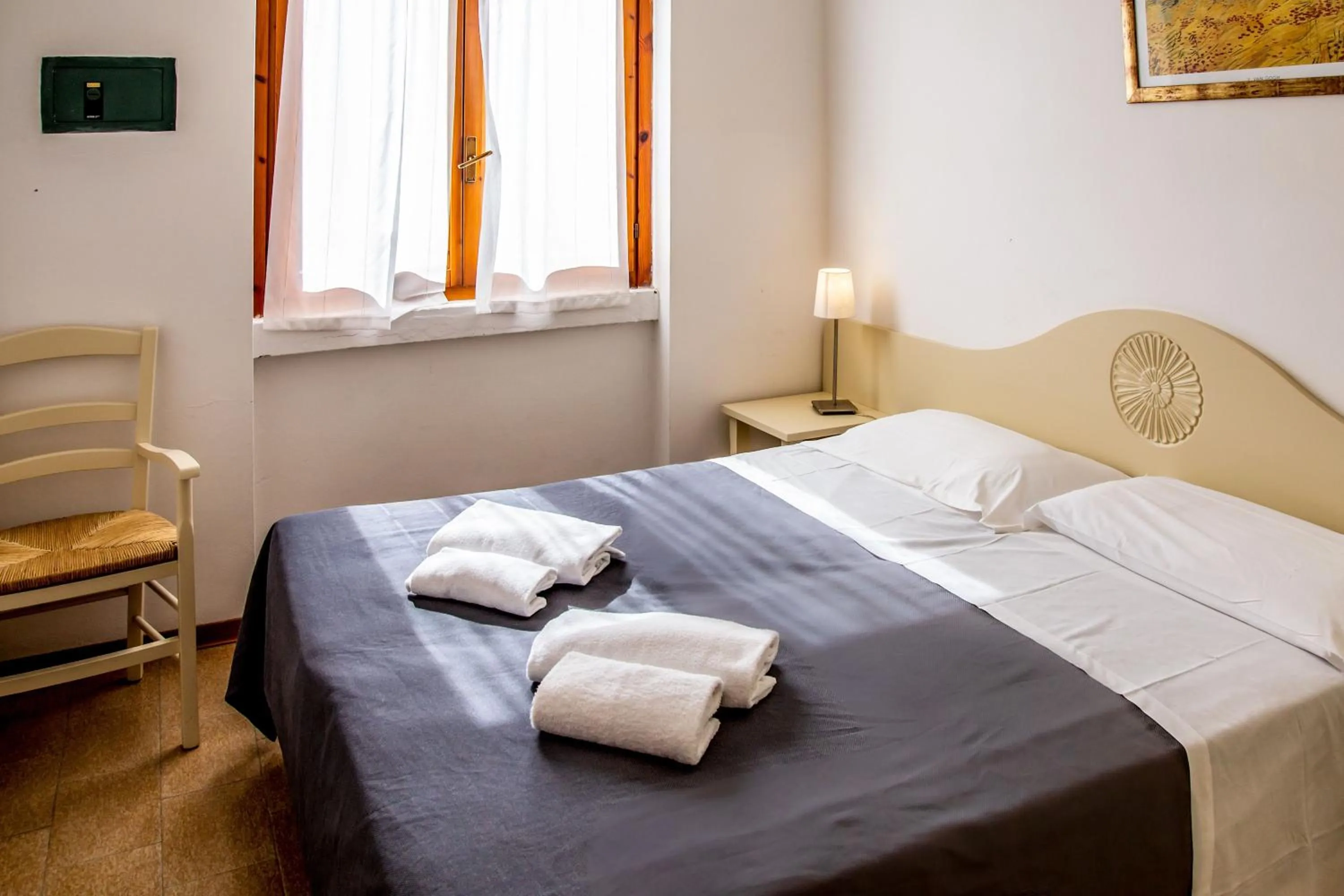 Bedroom, Bed in Residence Eucalipti