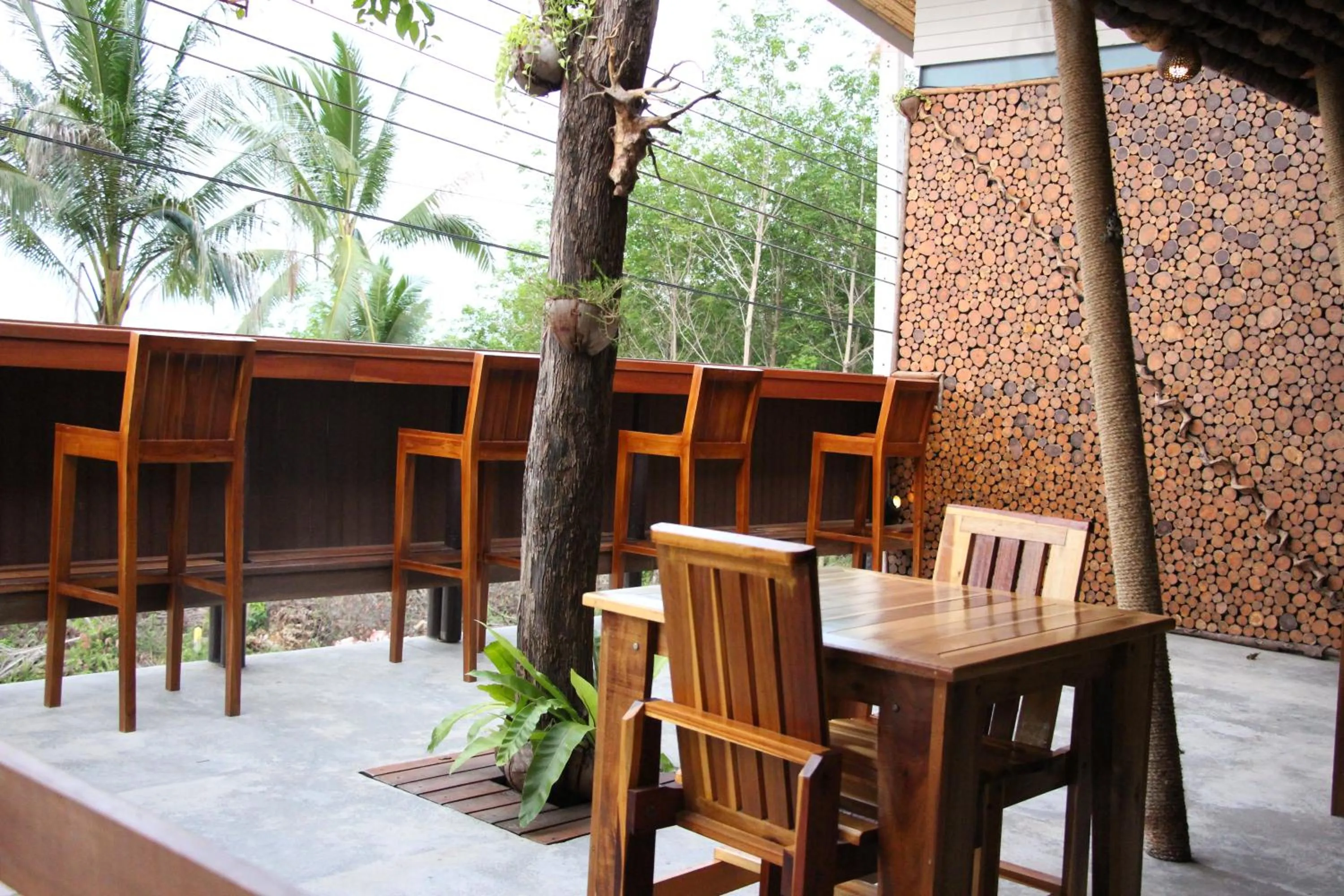 Seating area in Koh Yao Yai Hillside Resort