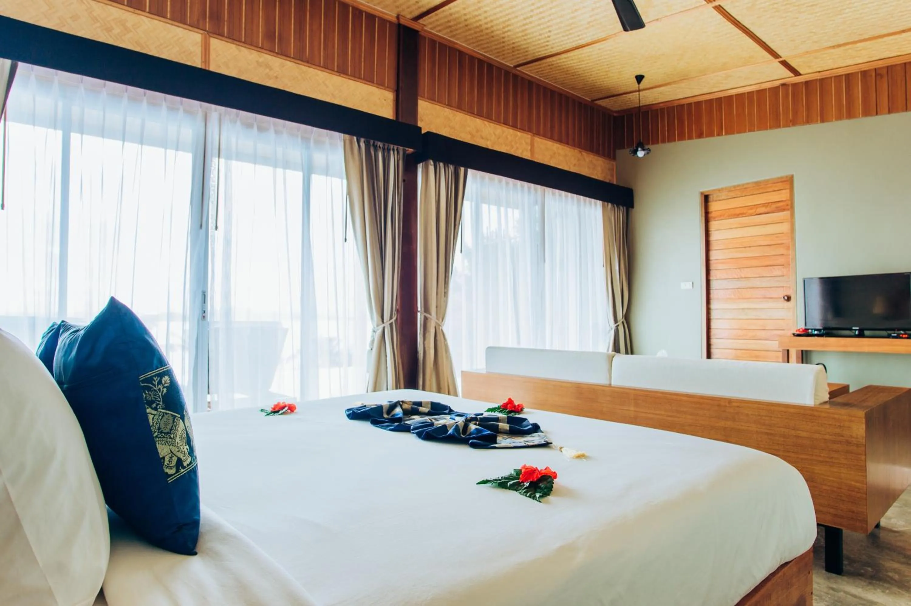 Bedroom, Bed in Koh Yao Yai Hillside Resort