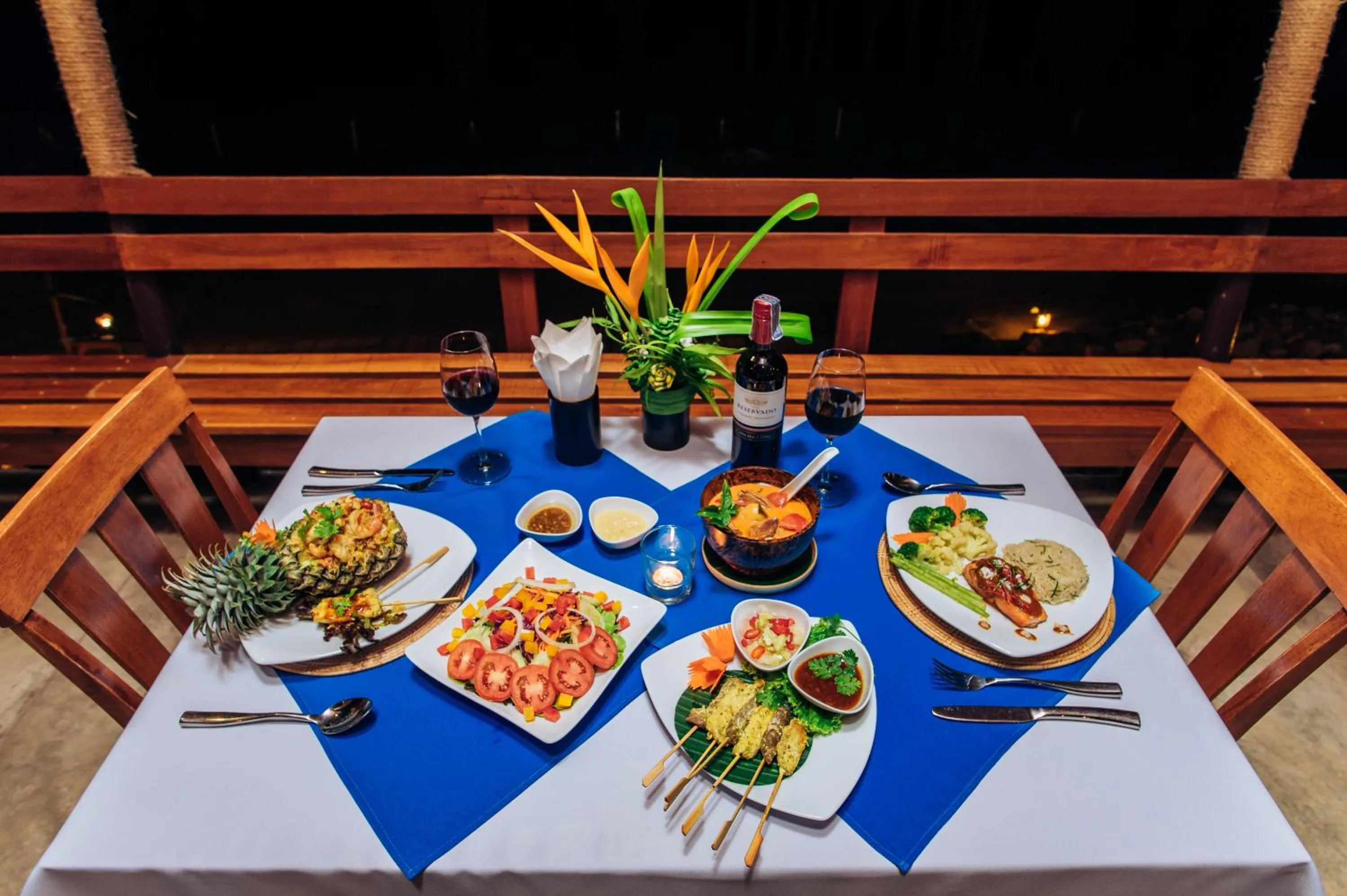 Dining area in Koh Yao Yai Hillside Resort