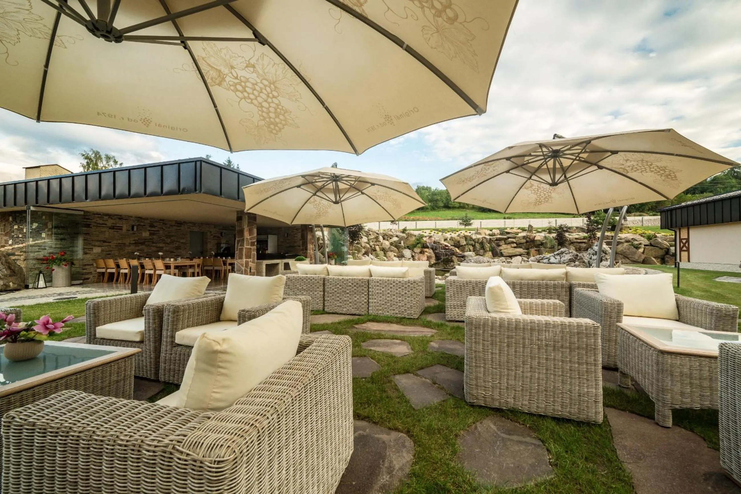 BBQ facilities in Village Resort Hanuliak