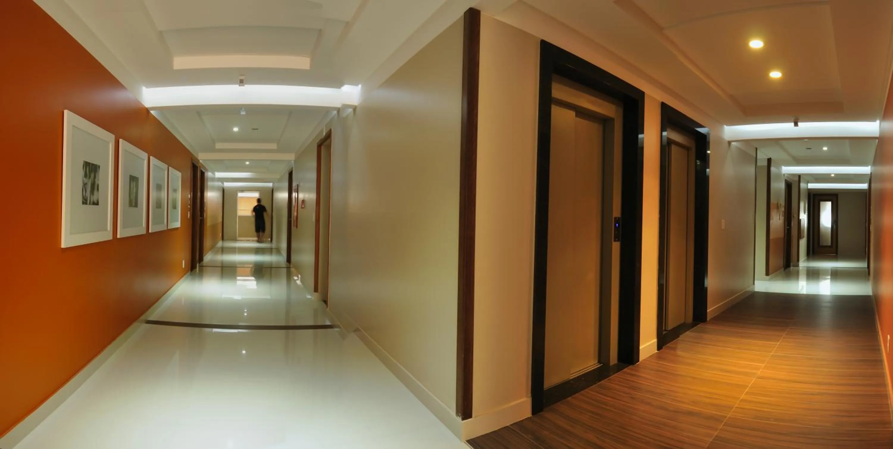 Communal lounge/ TV room in San Marino Cassino Hotel