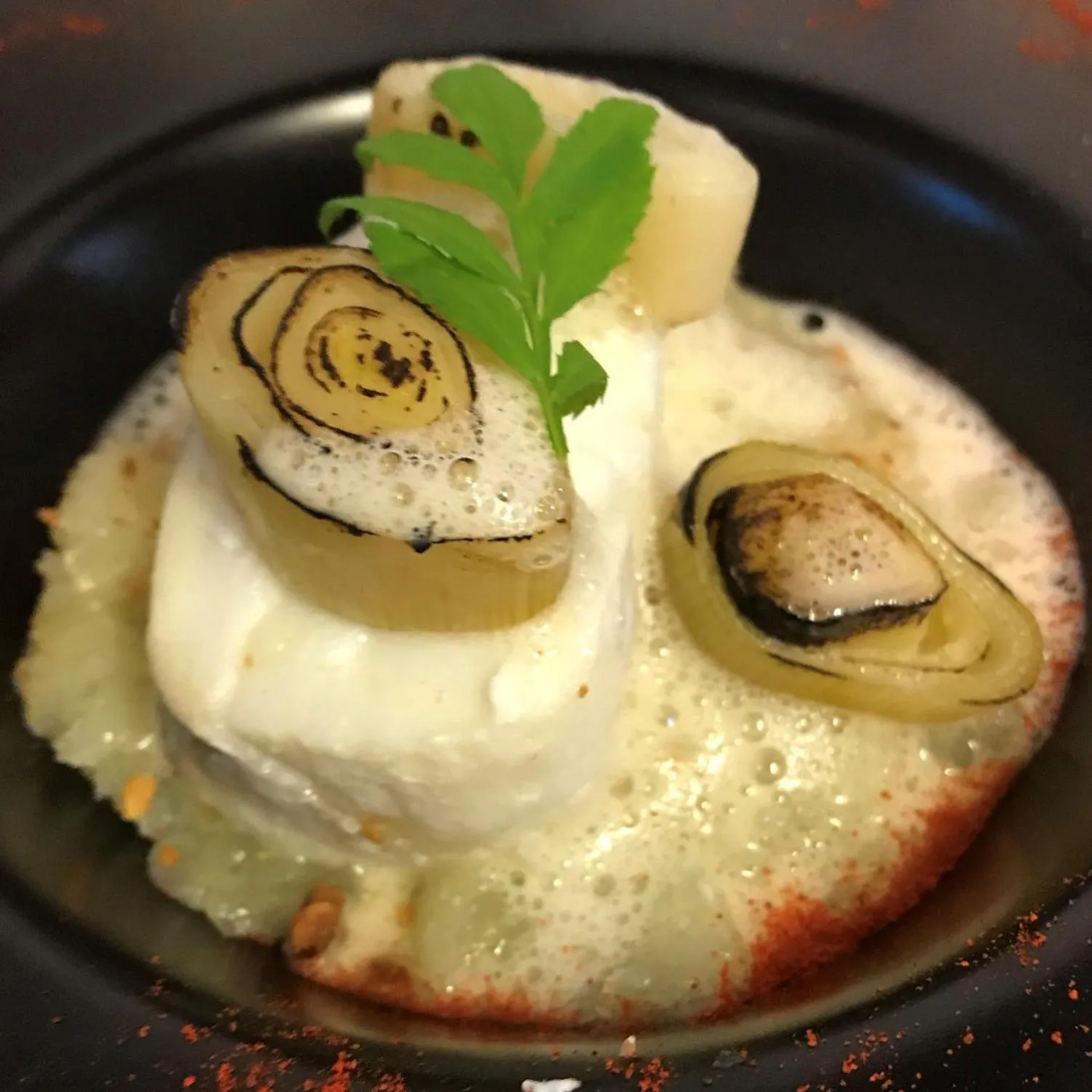 Food close-up in L'Auberg'ine - Maison Glenn Anna