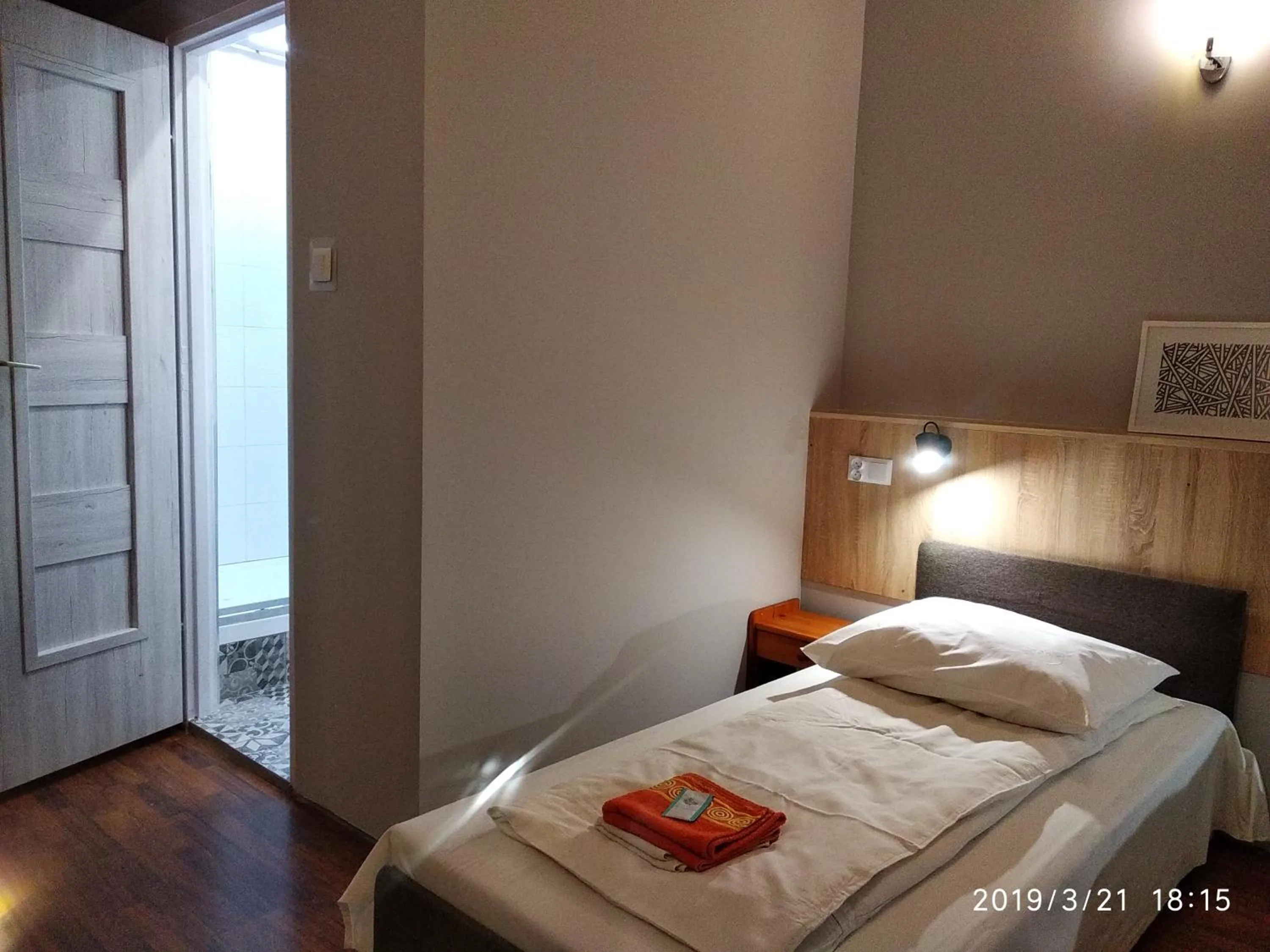 Bed in Hotelik Krakowiak