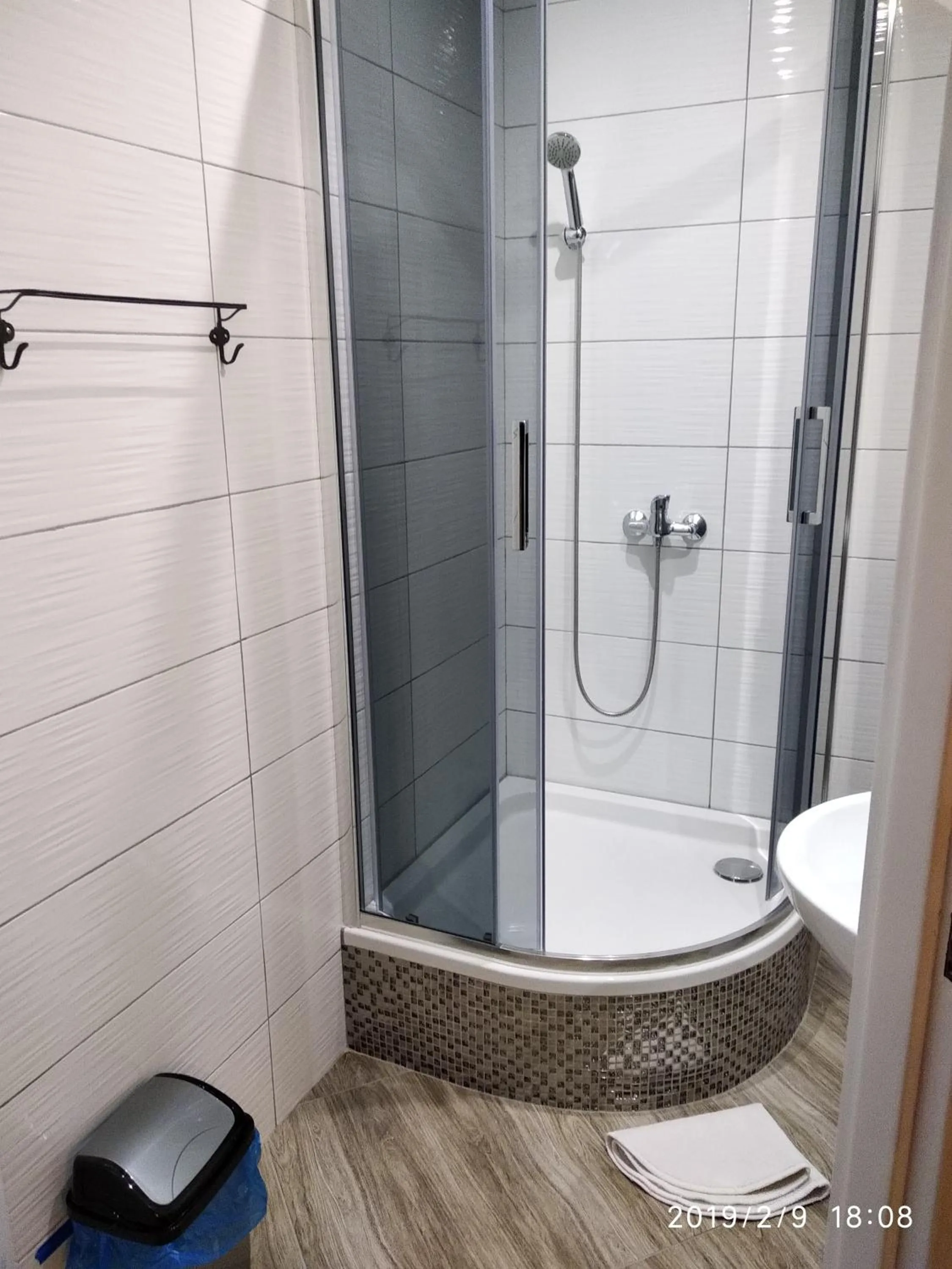 Shower in Hotelik Krakowiak