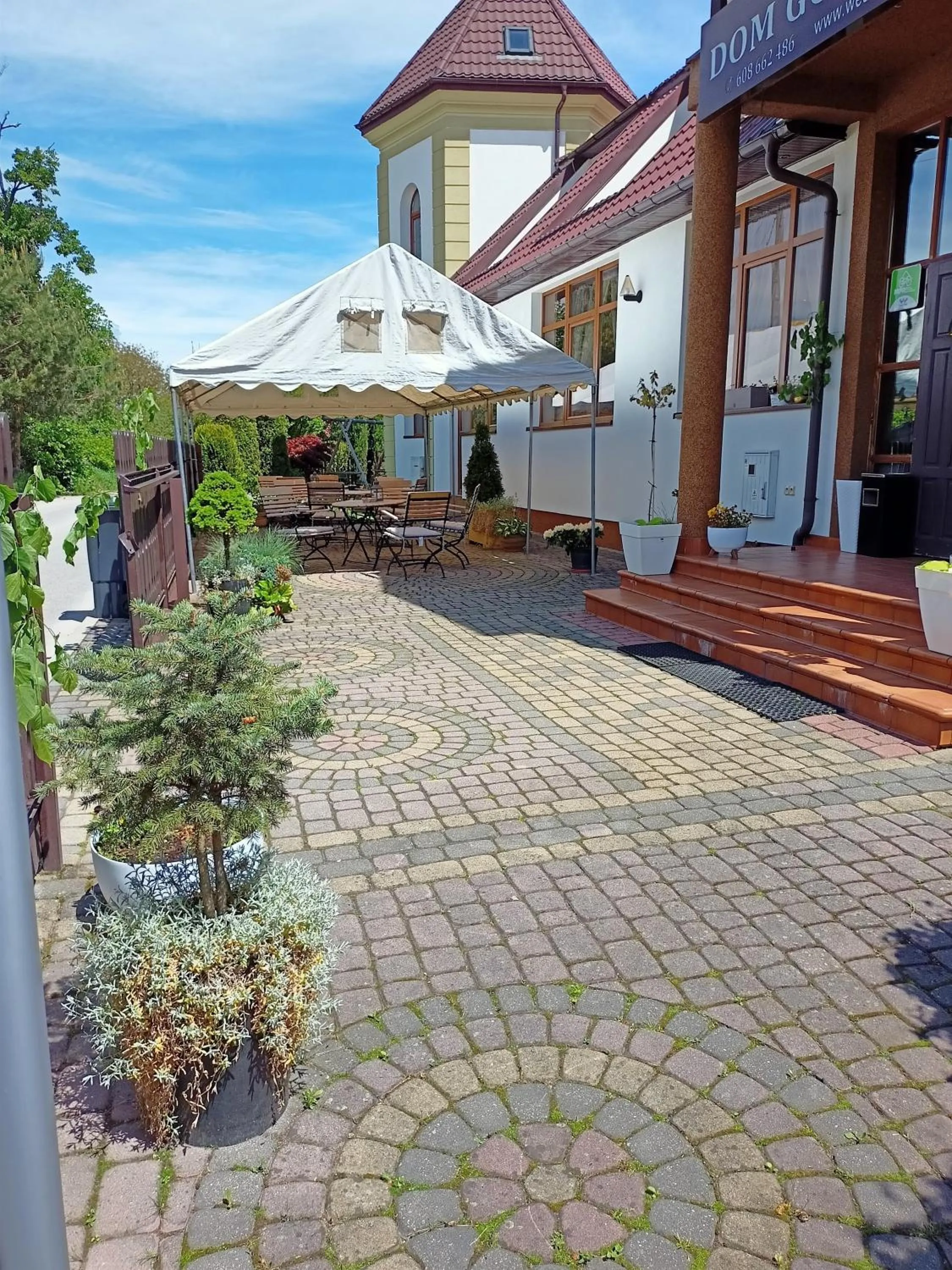 Patio in Hotelik Krakowiak