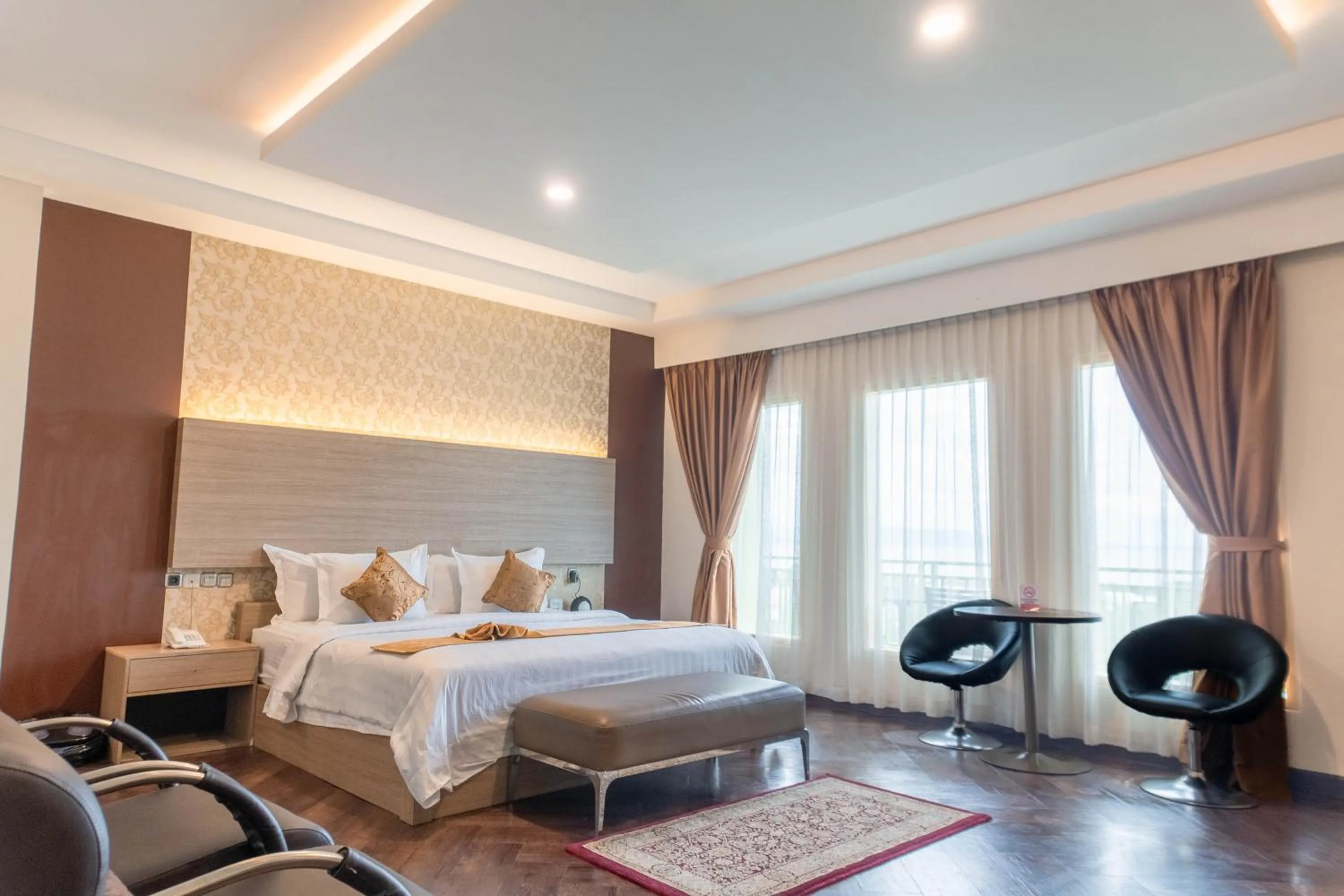 Bed in Muara Hotel and Mall Ternate