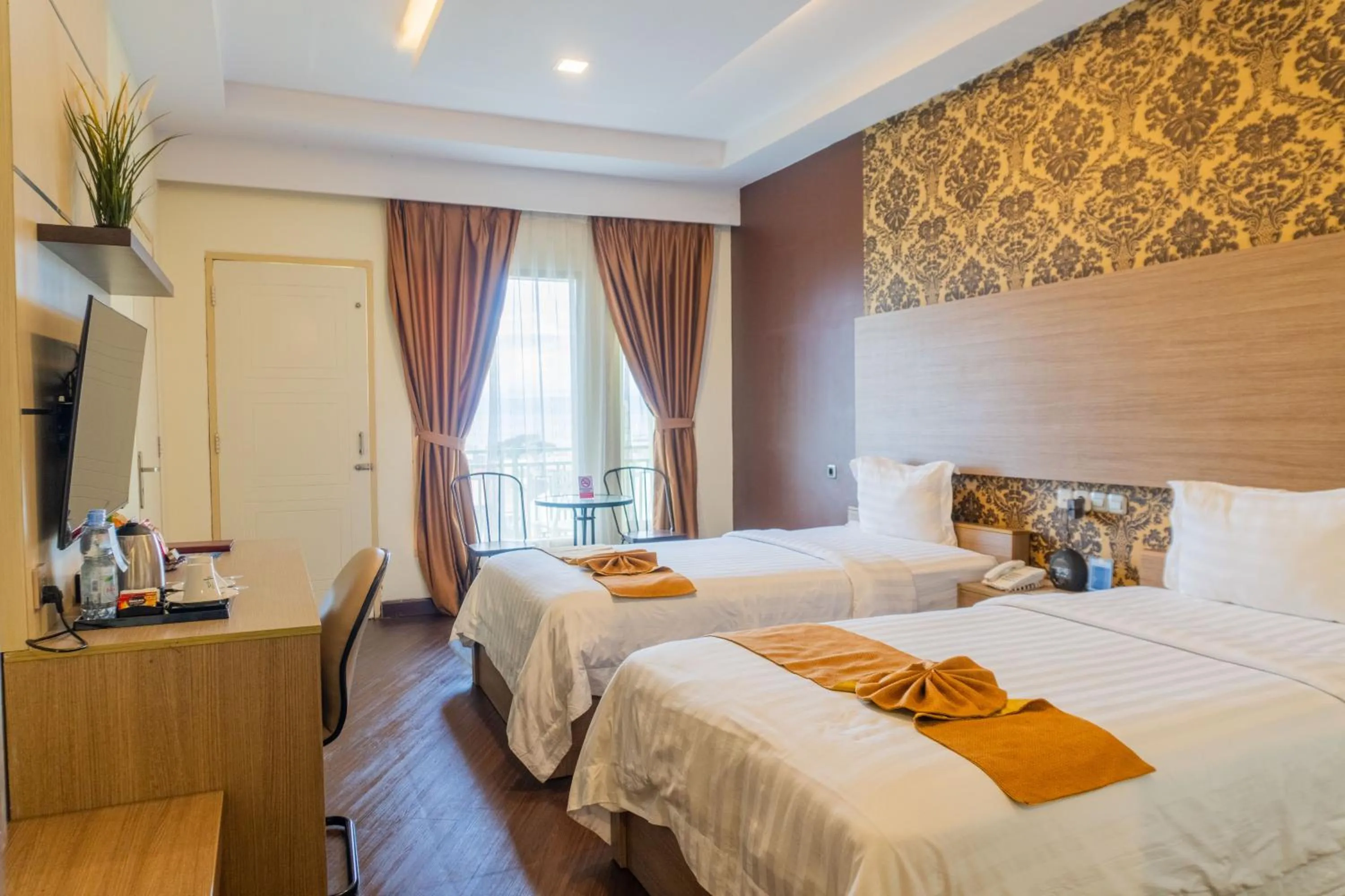 Bed in Muara Hotel and Mall Ternate