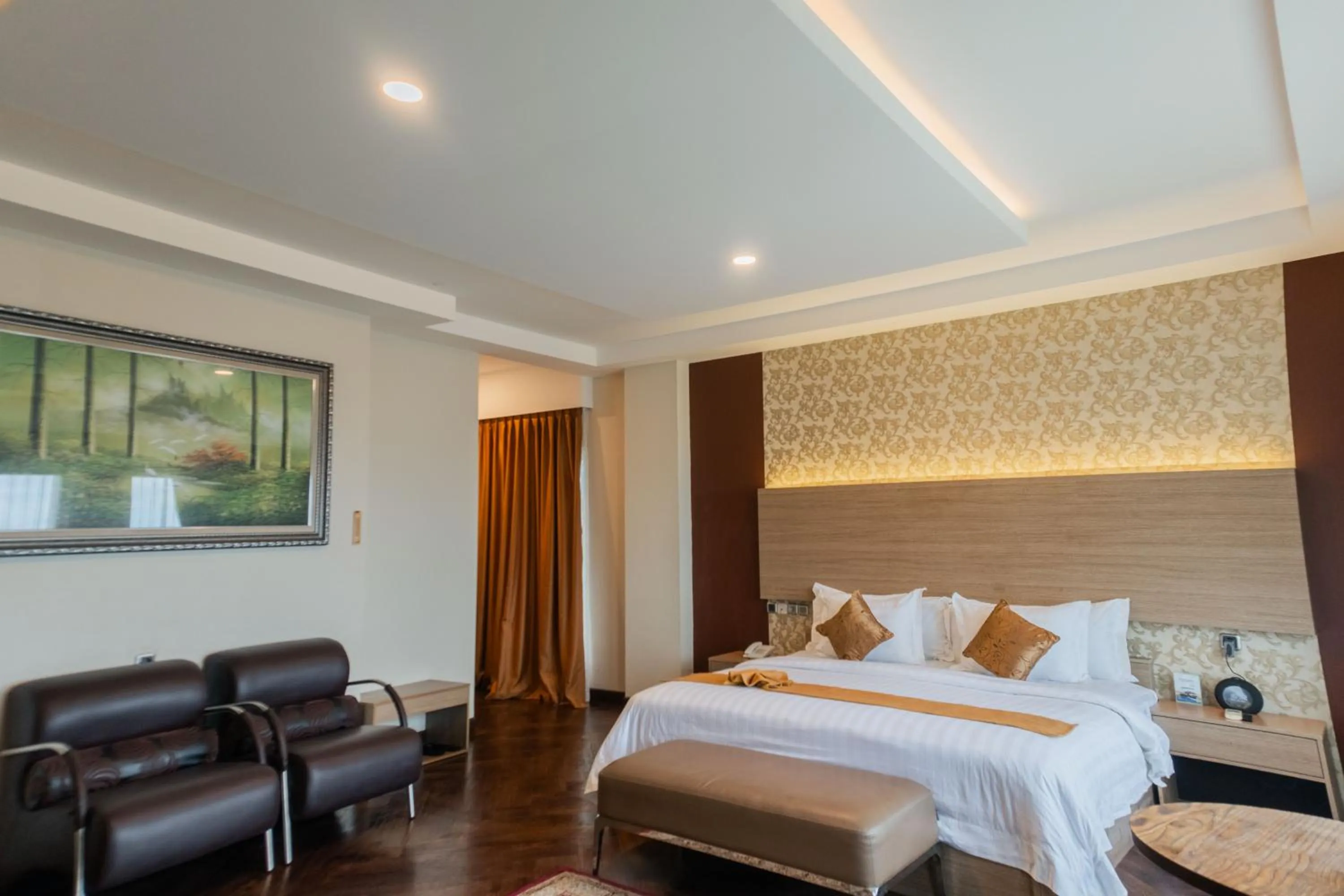 Bed in Muara Hotel and Mall Ternate