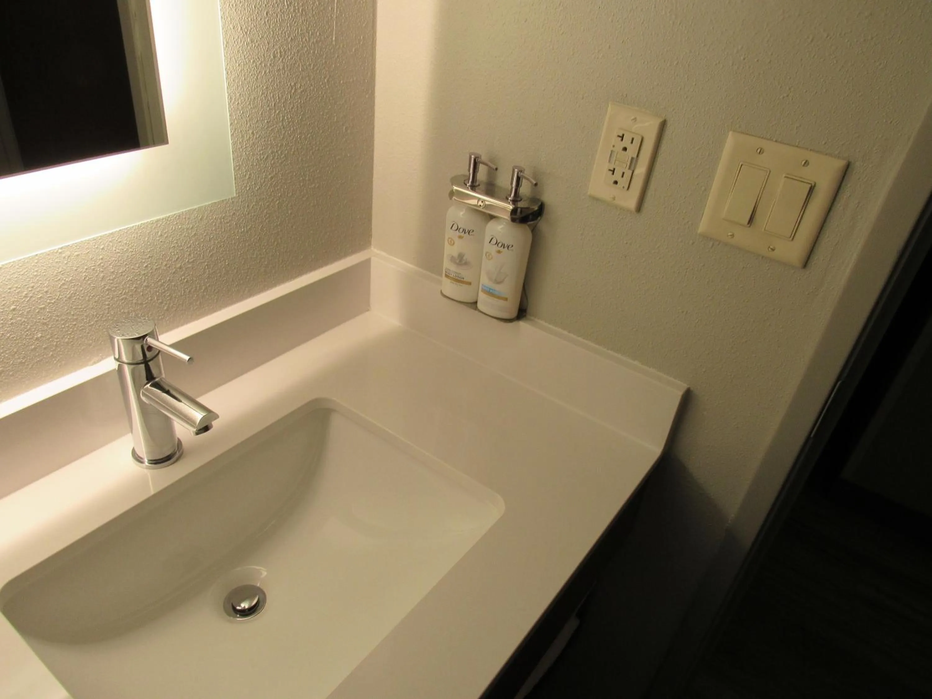 Bathroom in Holiday Inn Express Hotel & Suites Lincoln South by IHG