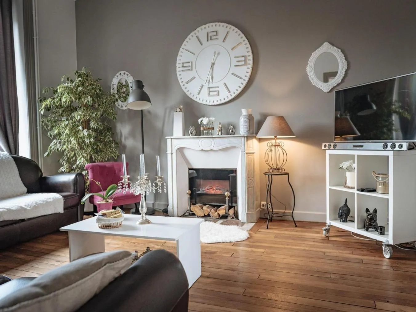Living room in La Villa Côté Cour
