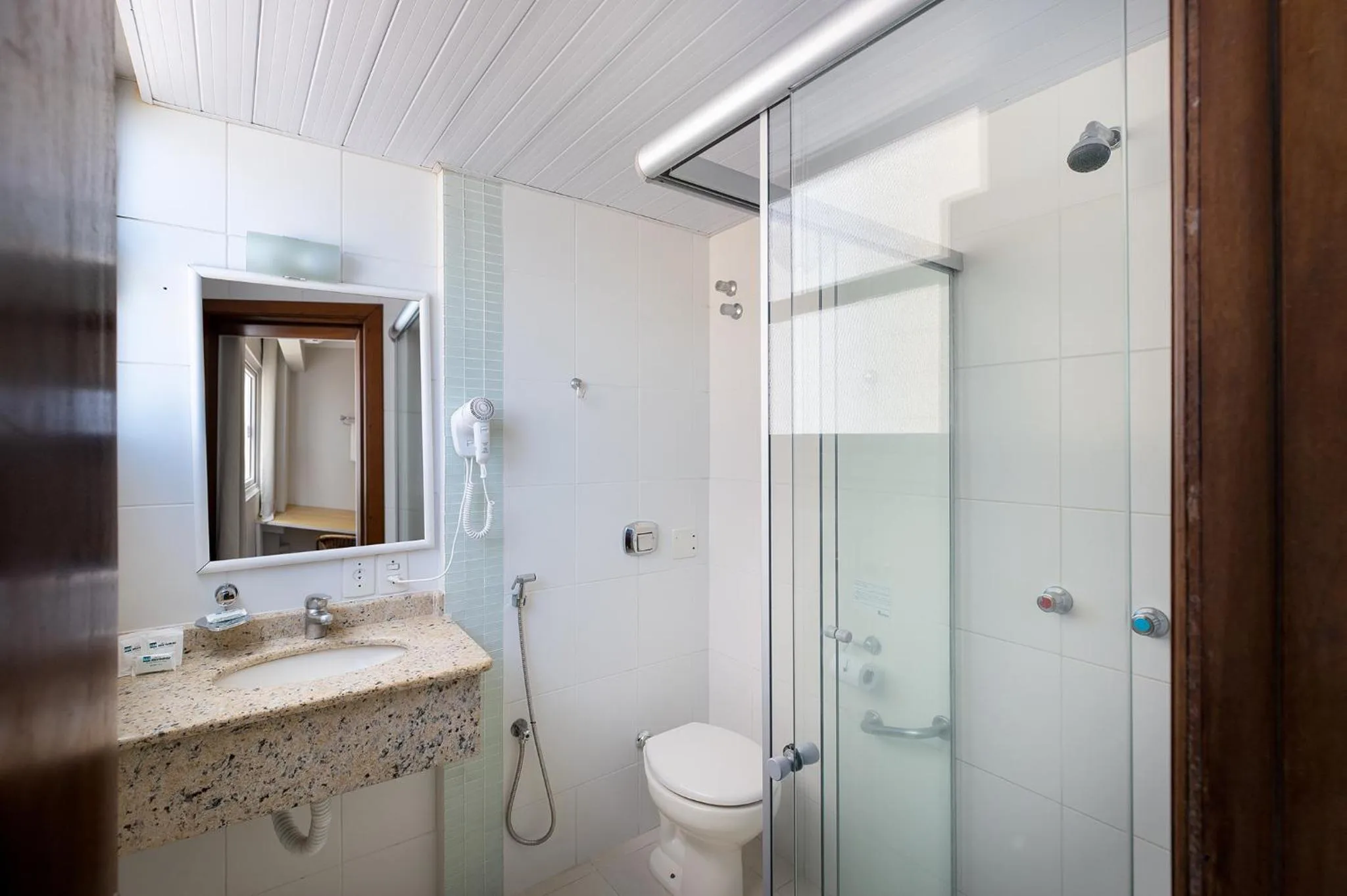 Shower in Miramar Hotel