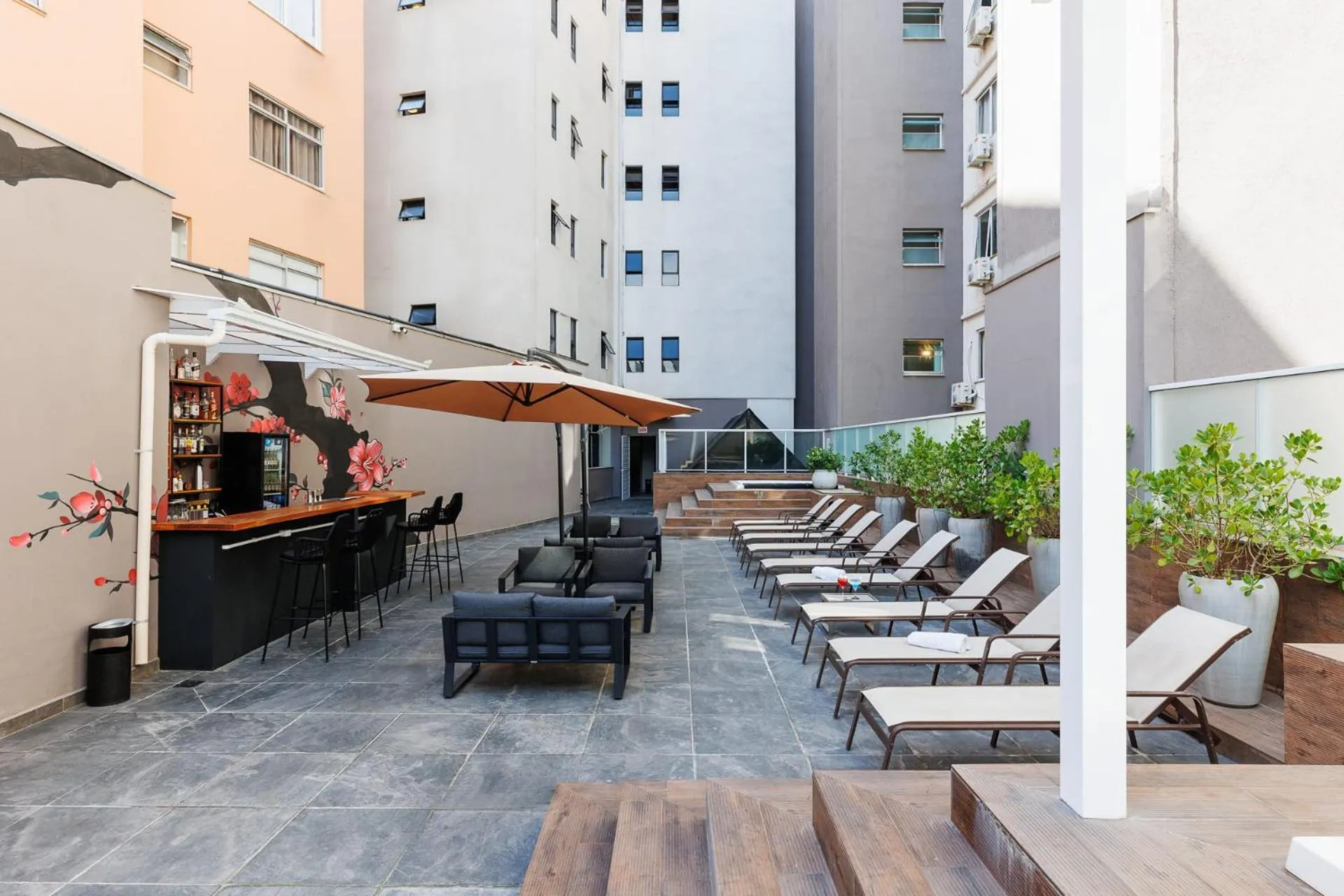 Hot Tub in Miramar Hotel