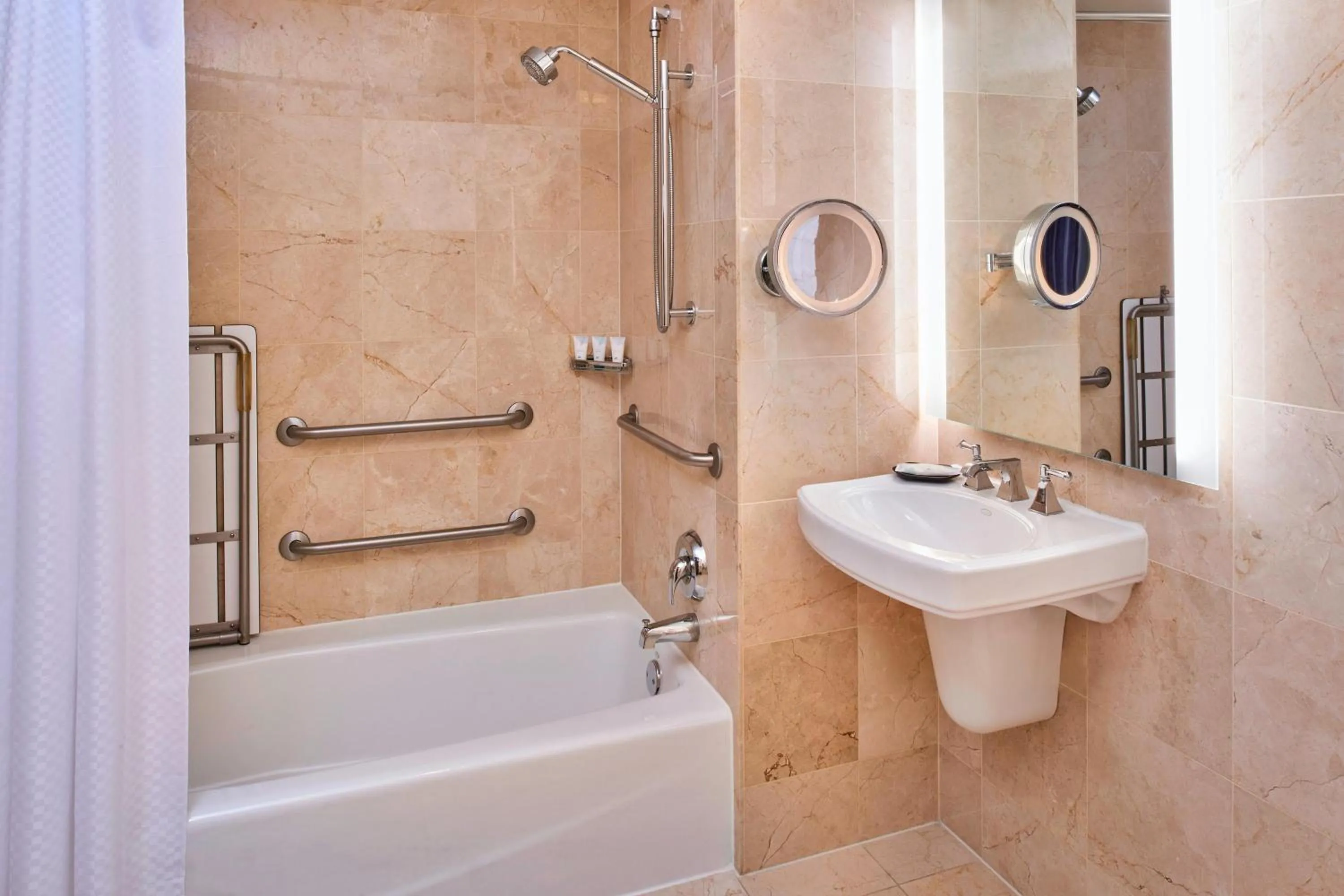 Bathroom in The Westin Detroit Metropolitan Airport