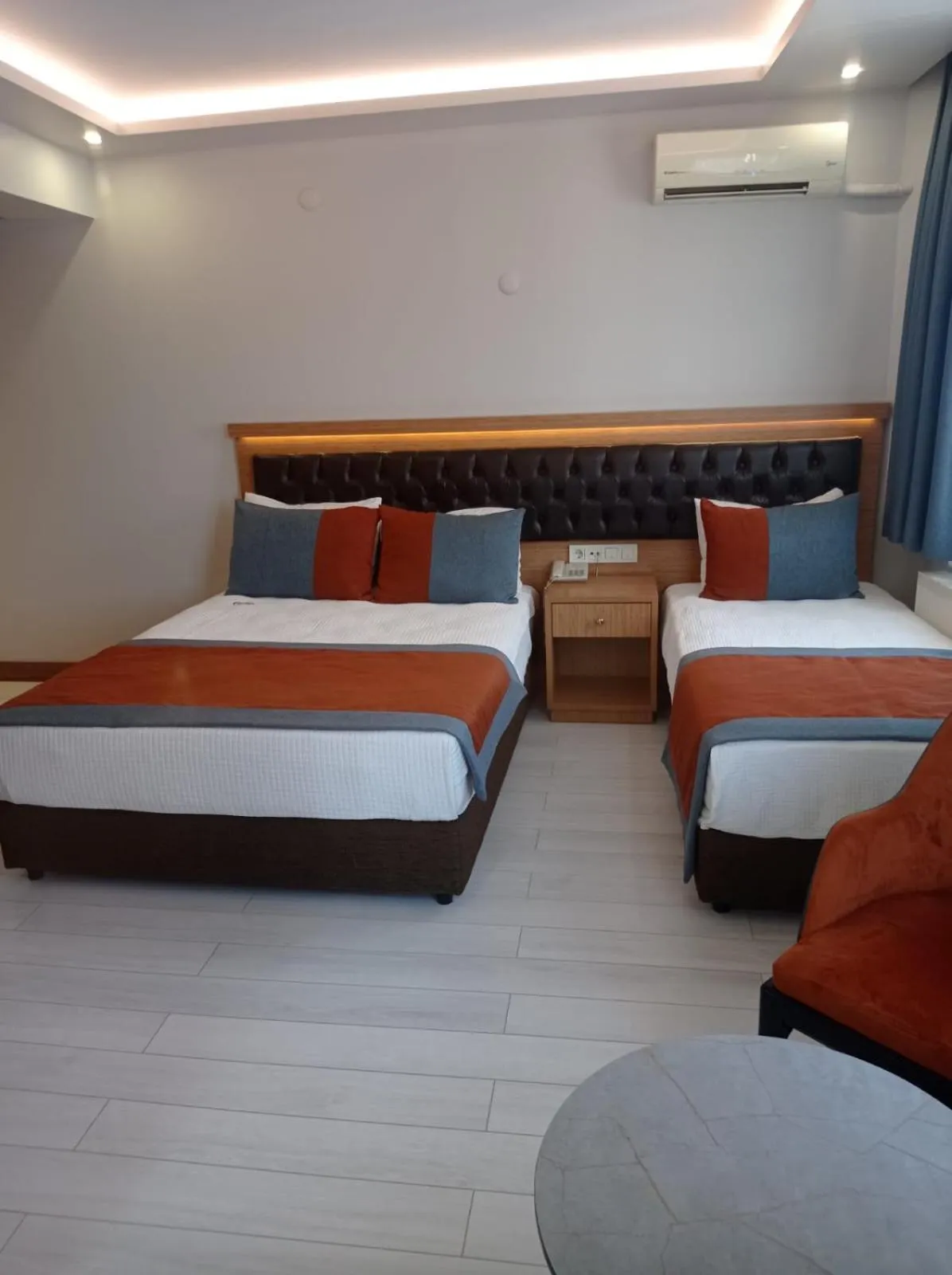 Bed in Hotel Resitpasa Istanbul