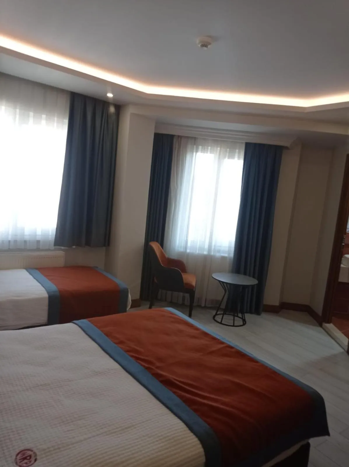 Bed in Hotel Resitpasa Istanbul