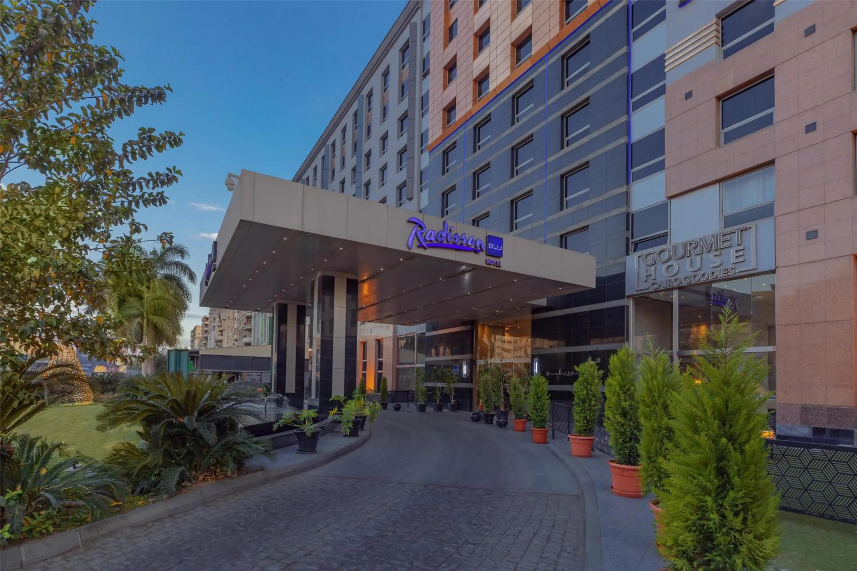 Property building in Radisson Blu Hotel, Cairo Heliopolis