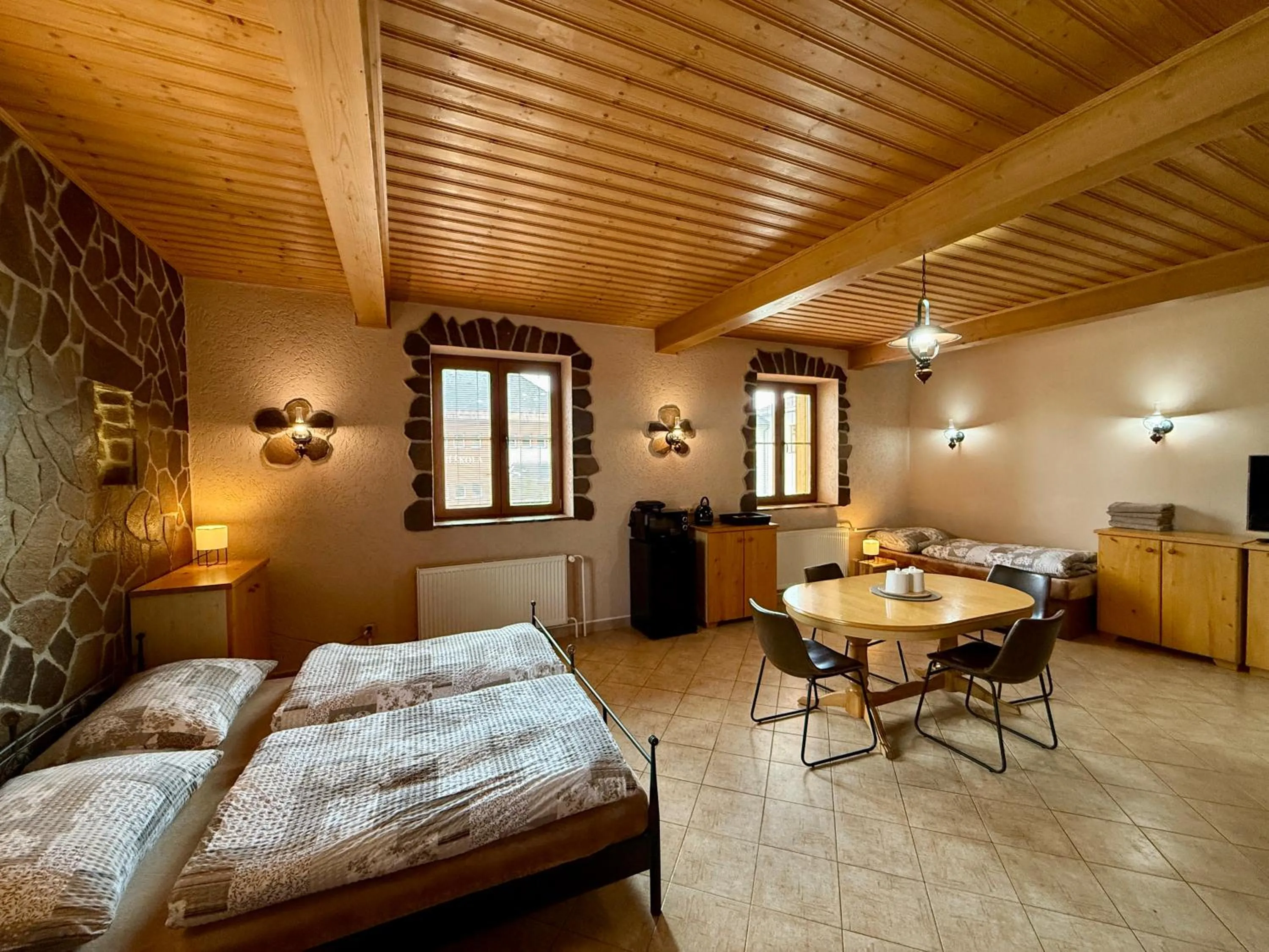 Bed in Penzion U Grobiana