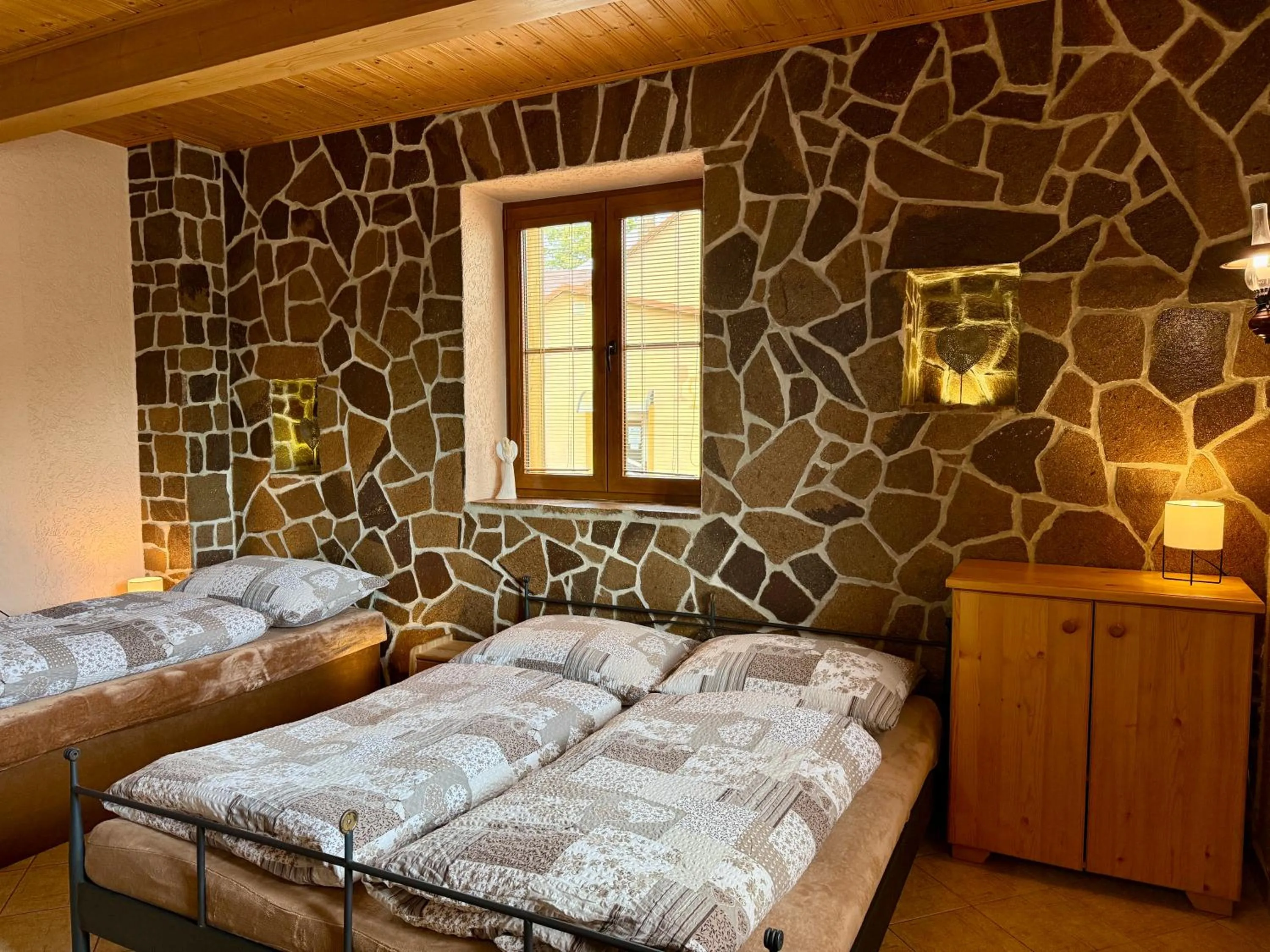Bed in Penzion U Grobiana