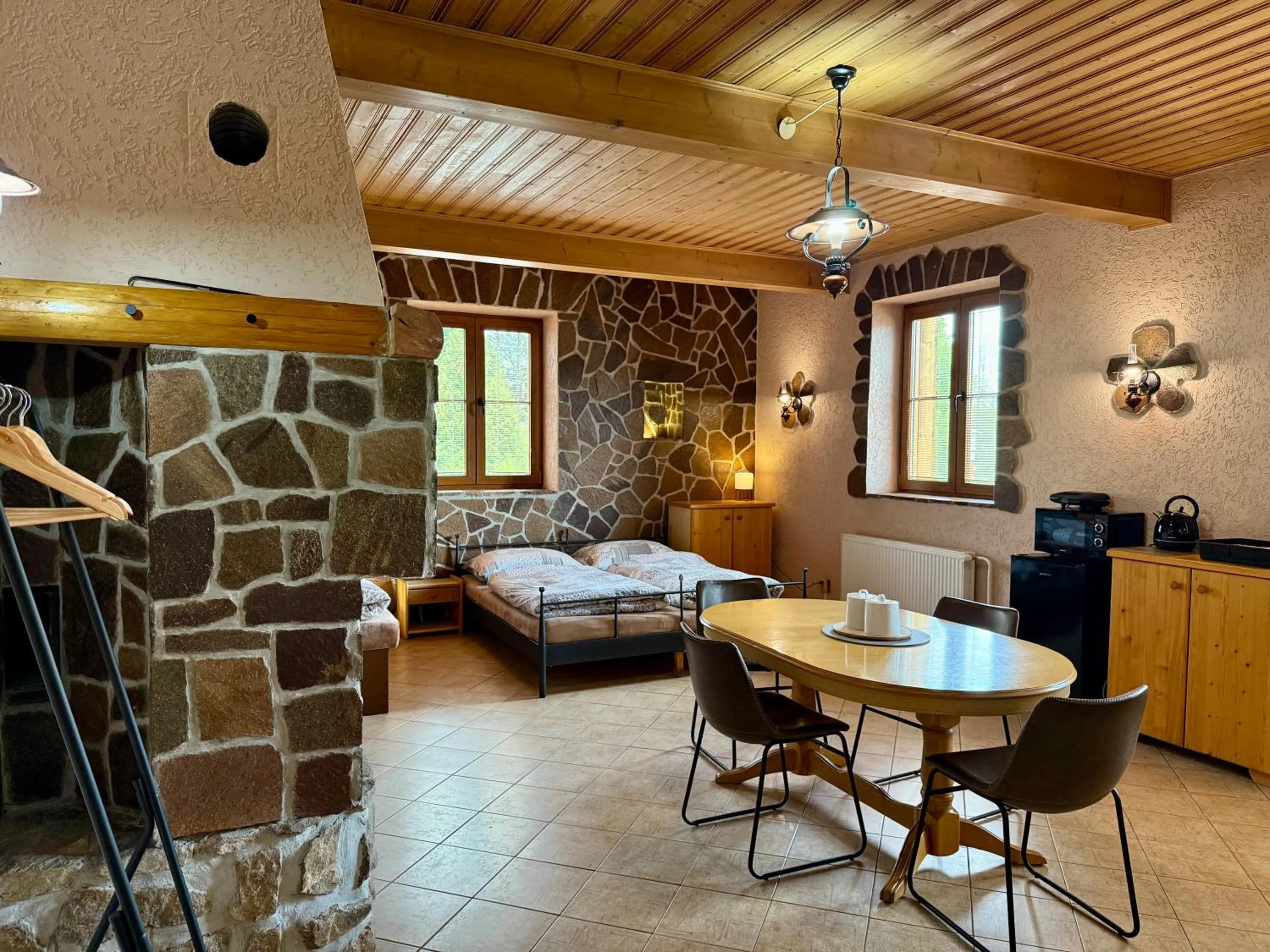 Bed in Penzion U Grobiana