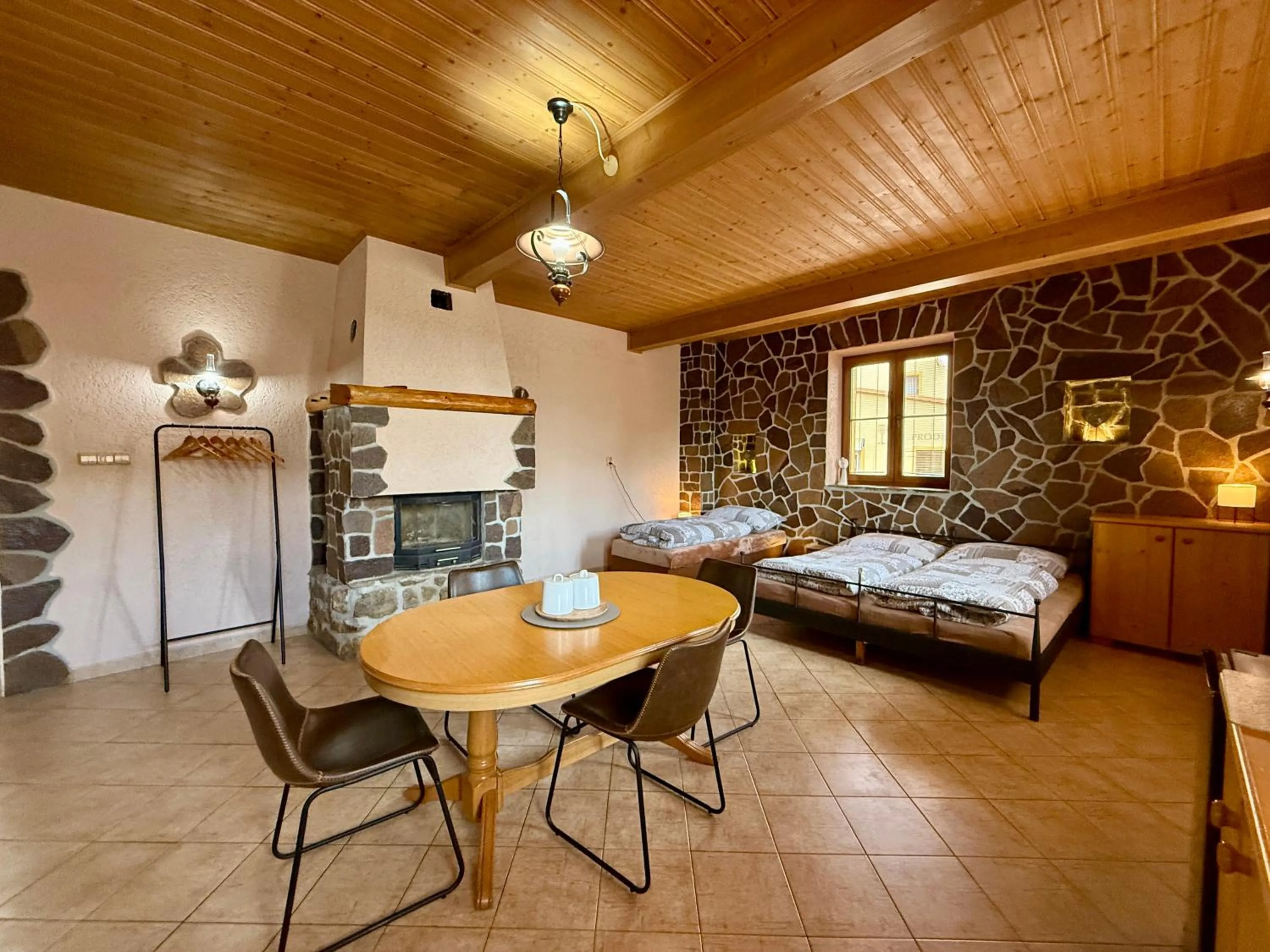 Bed in Penzion U Grobiana