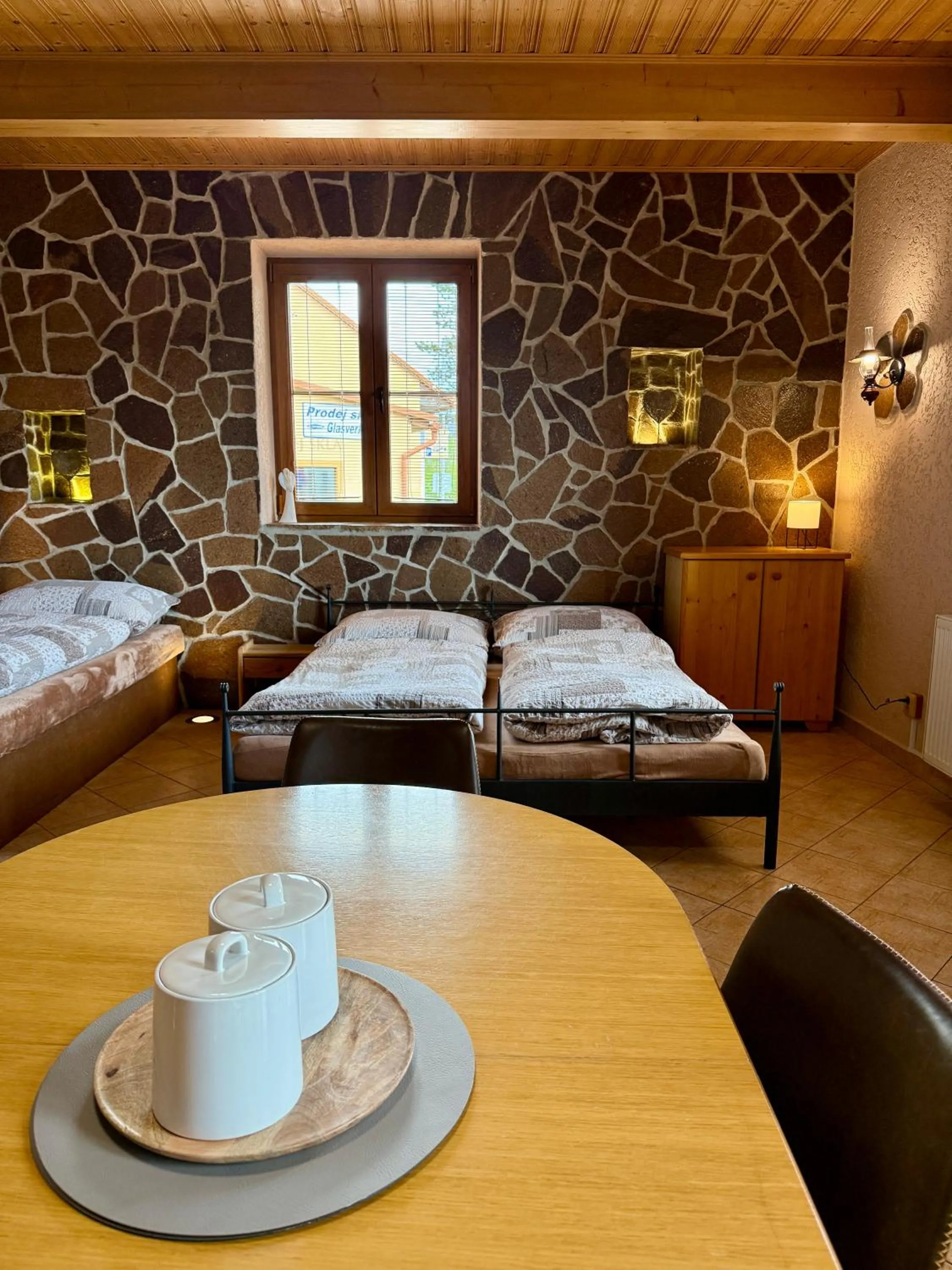 Bed in Penzion U Grobiana