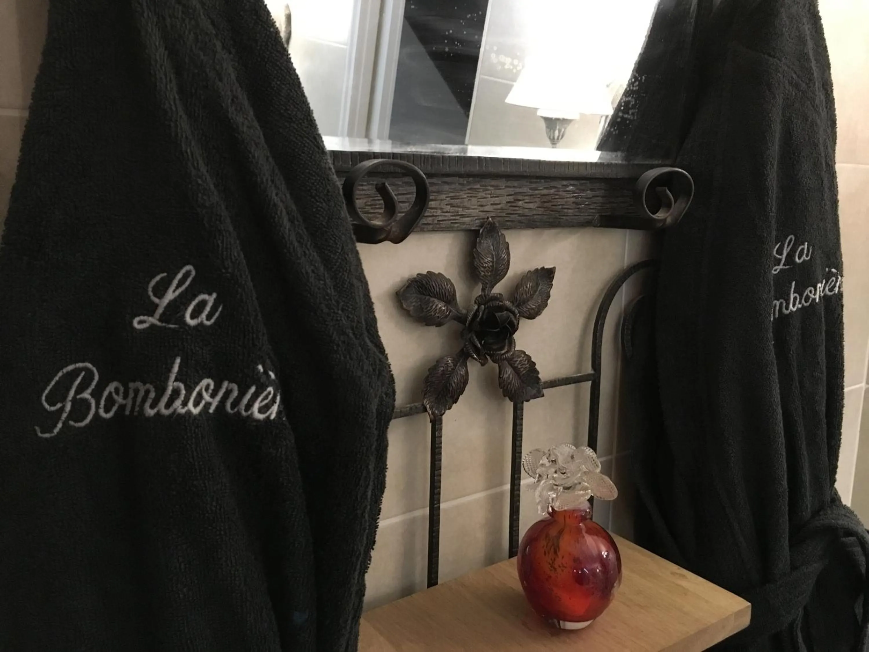 Decorative detail in La Bombonière & Spa