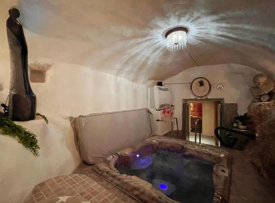 Bed in La Bombonière & Spa