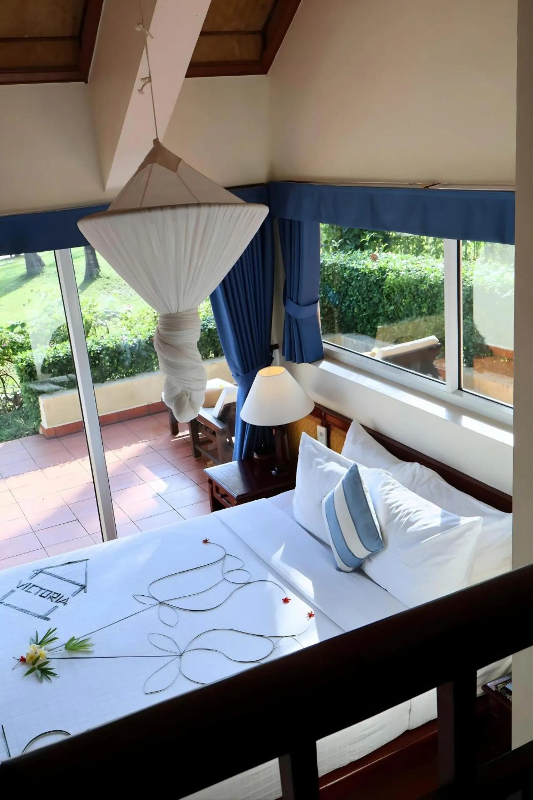 Bed in Victoria Phan Thiet Beach Resort & Spa