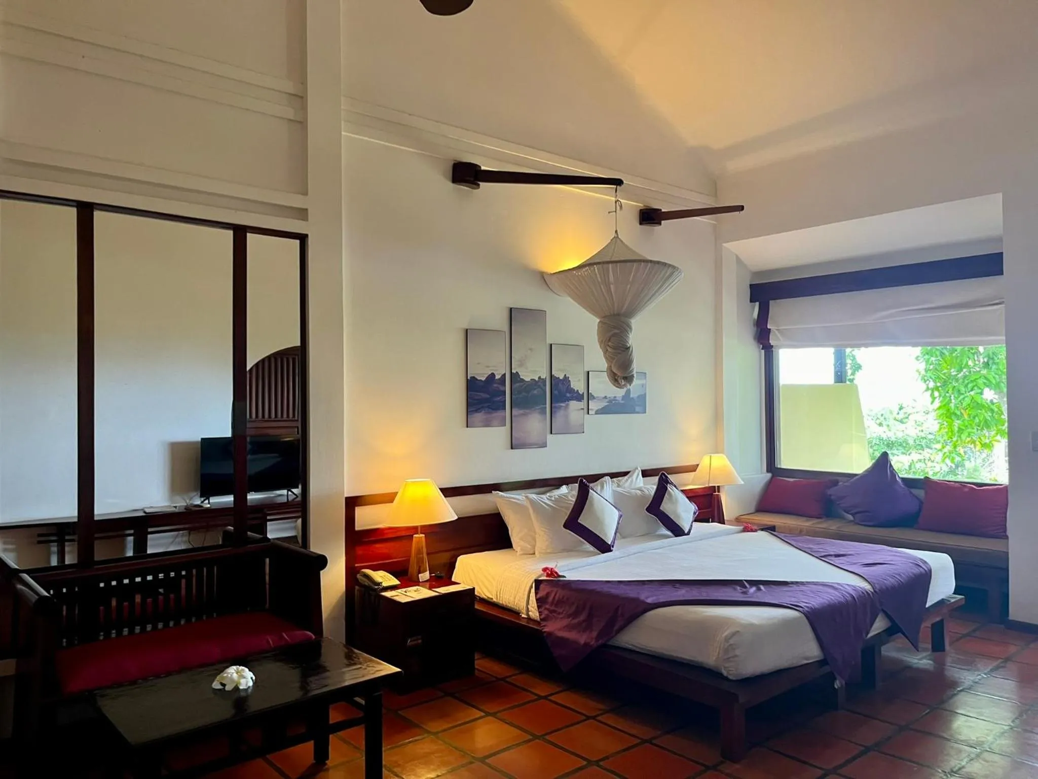 Bed in Victoria Phan Thiet Beach Resort & Spa
