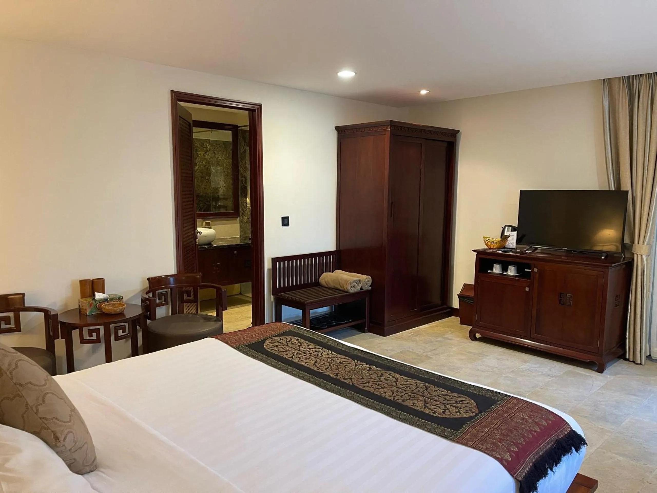 Bed in Victoria Phan Thiet Beach Resort & Spa