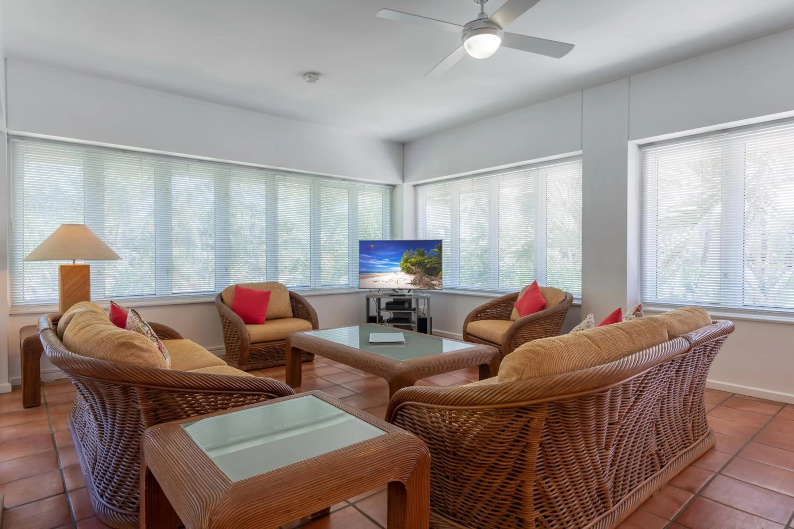 Living room in Balboa Apartments