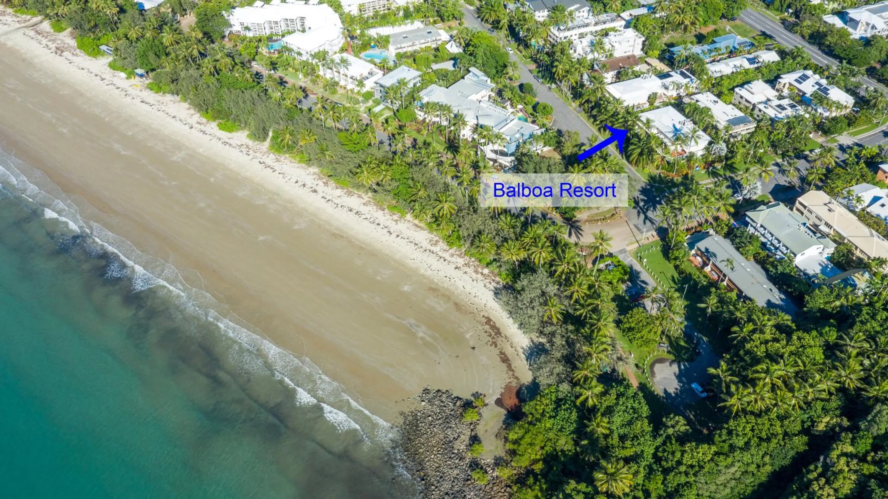 Bird's eye view in Balboa Apartments
