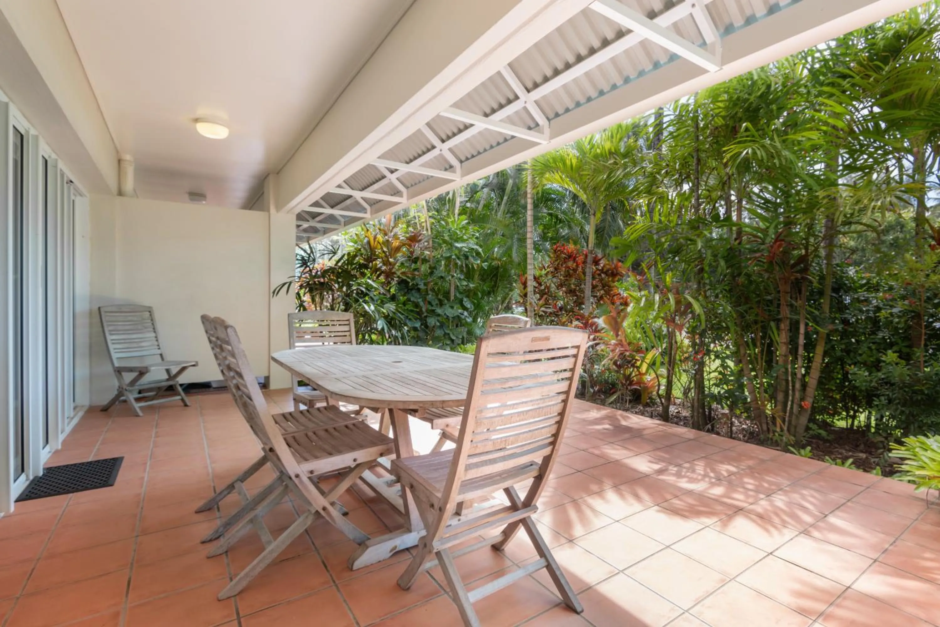 Patio in Balboa Apartments