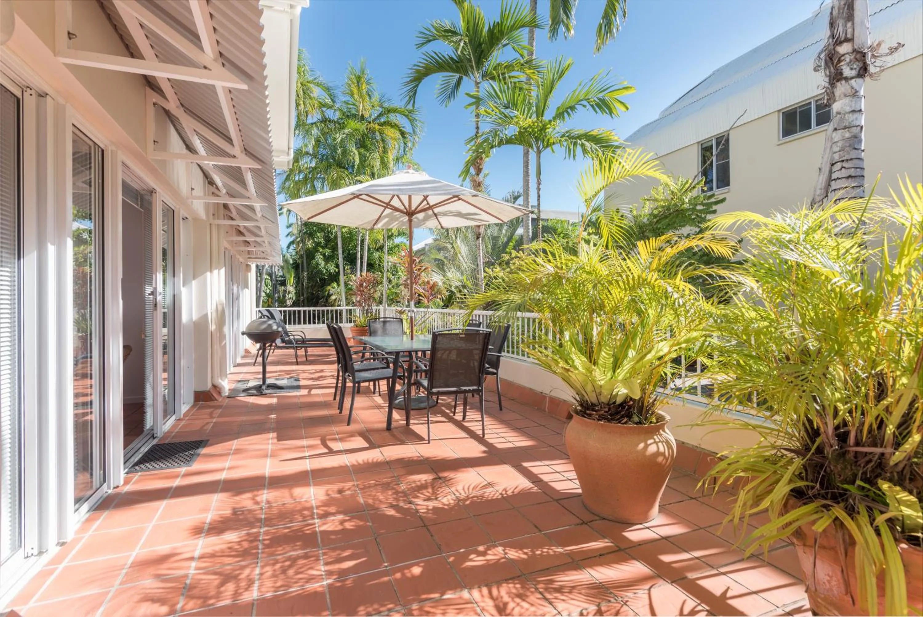 Patio in Balboa Apartments