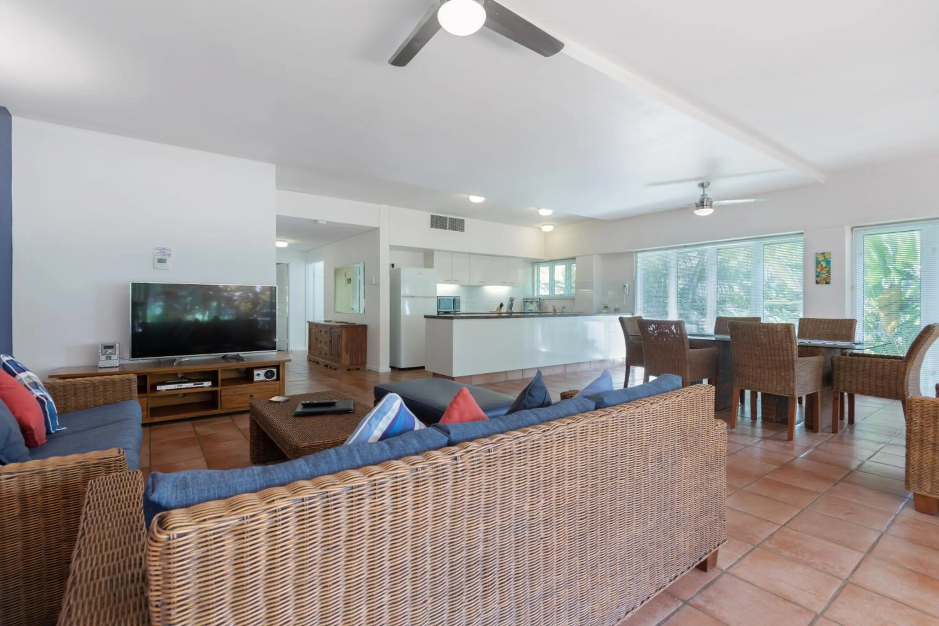 Living room in Balboa Apartments