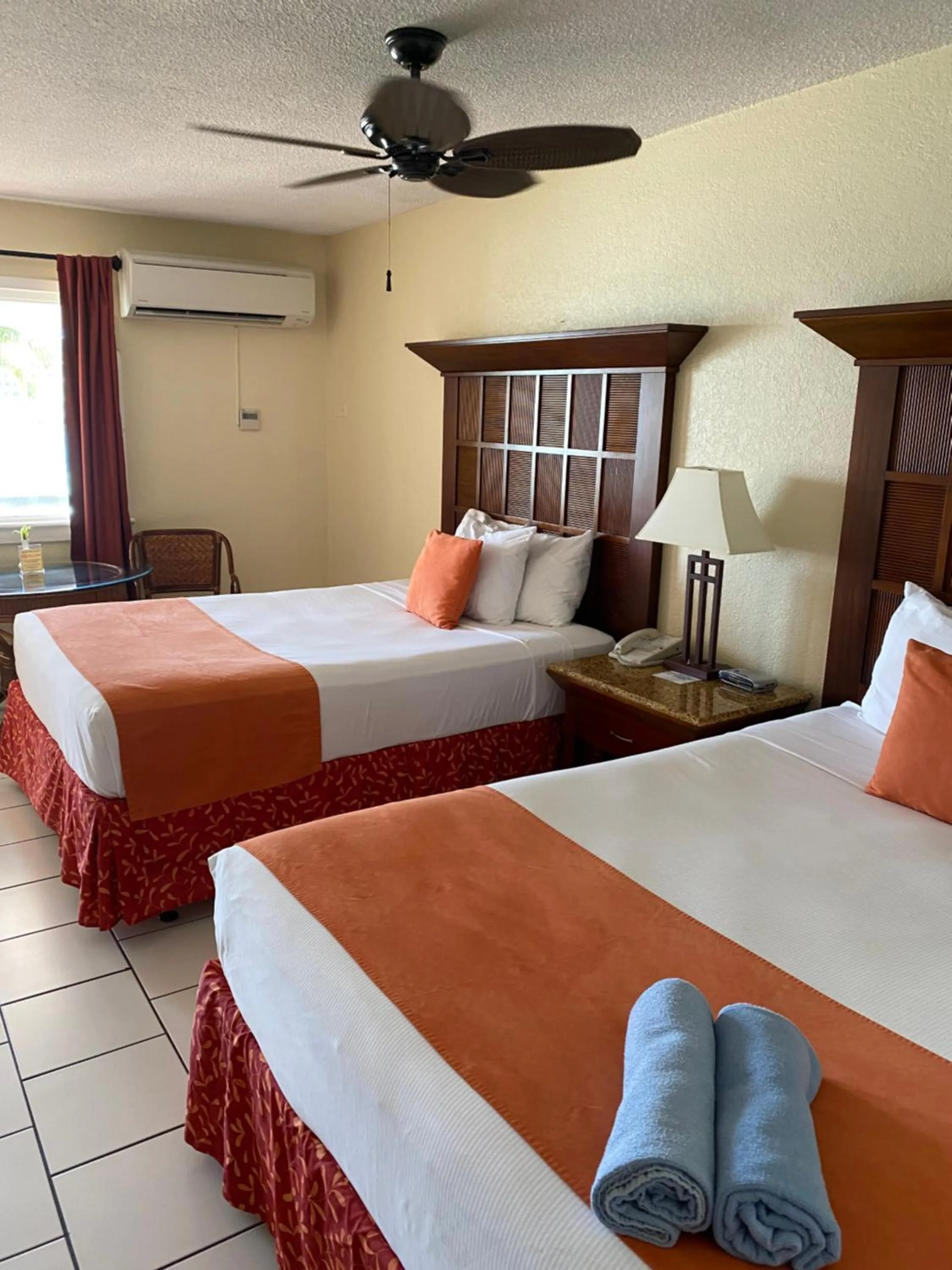 Bed in Bolongo Bay Beach Resort All Inclusive