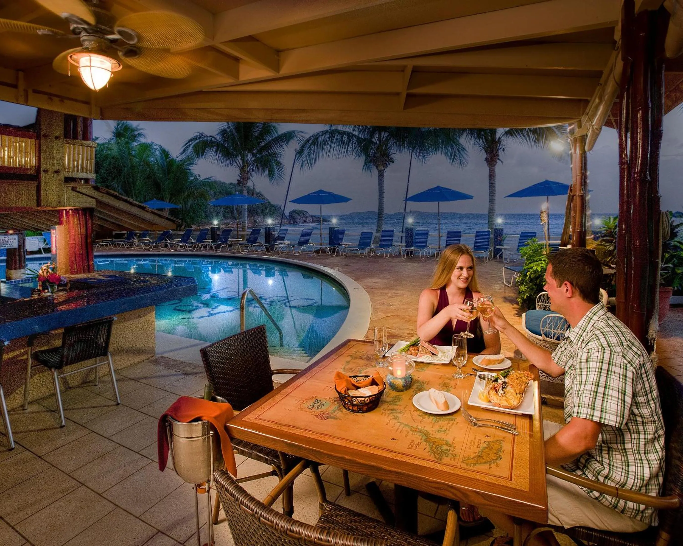 Restaurant/places to eat in Bolongo Bay Beach Resort All Inclusive