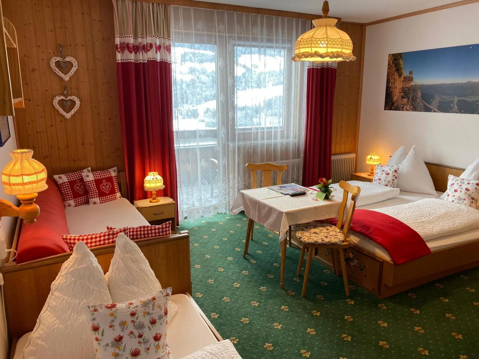 Photo of the whole room, Bed in Haus Bodenwinkler