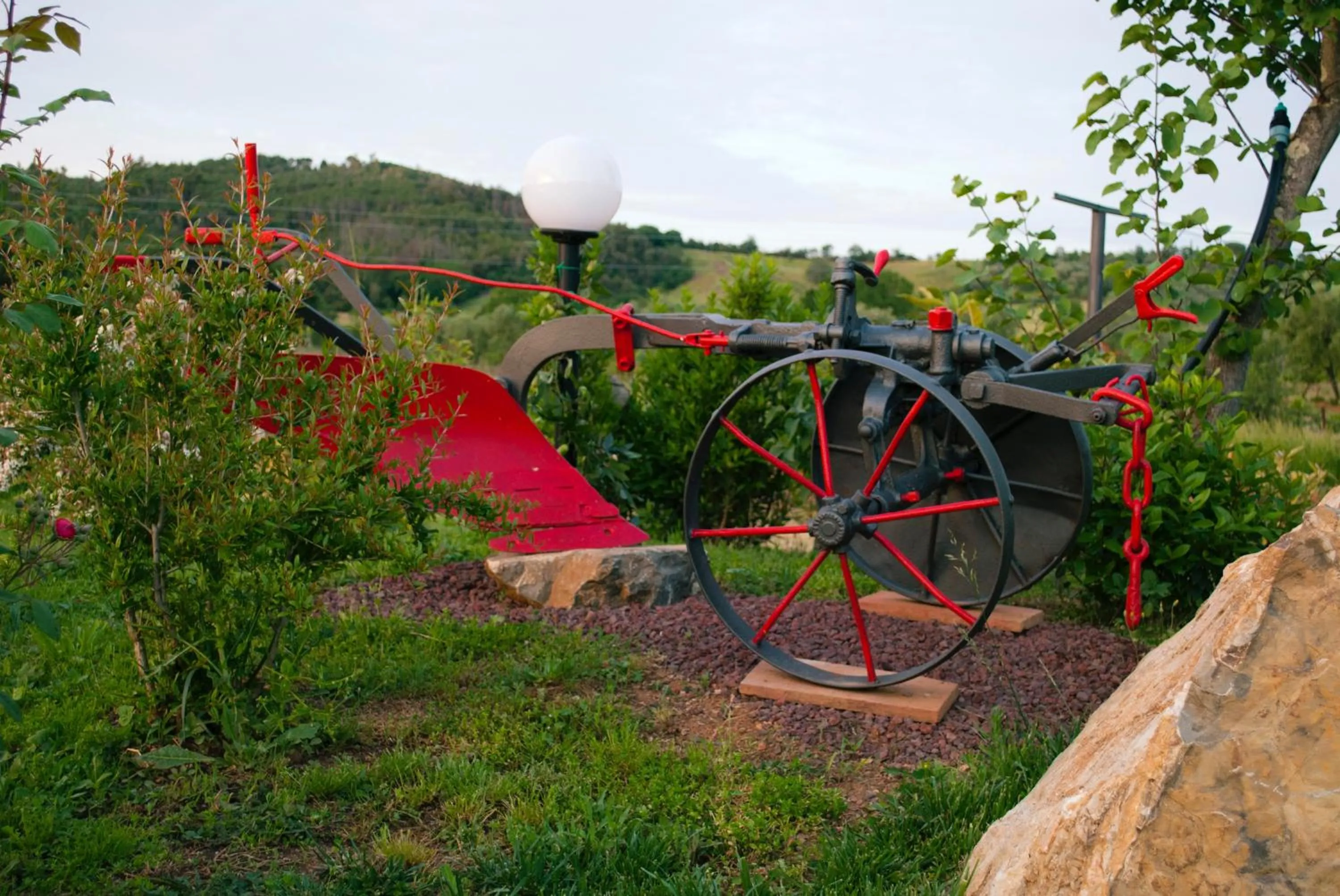 Garden view in Tonini House