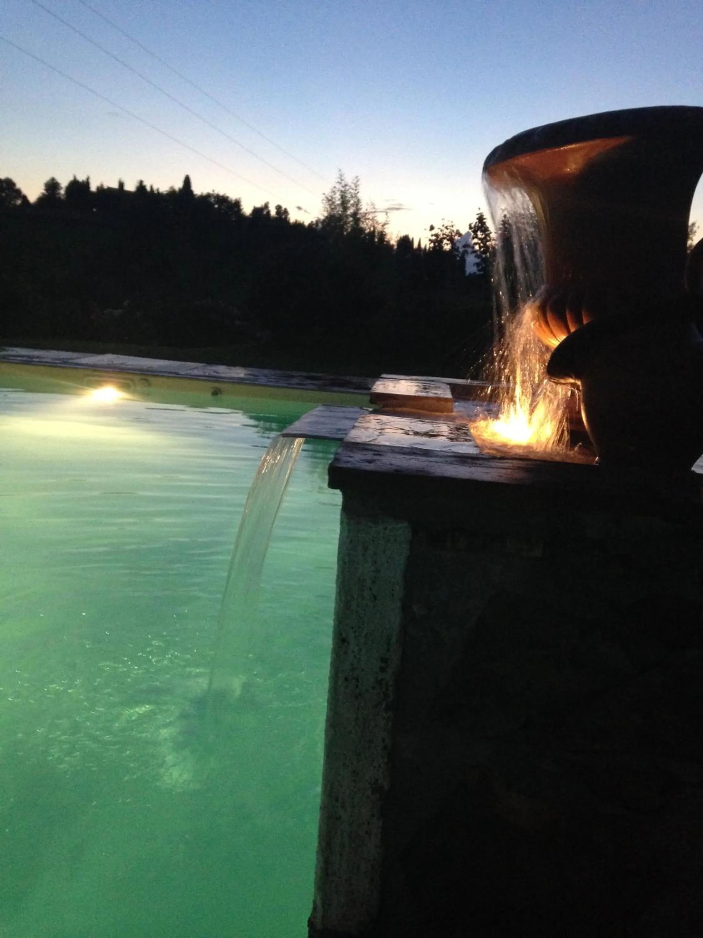 Pool view in Tonini House