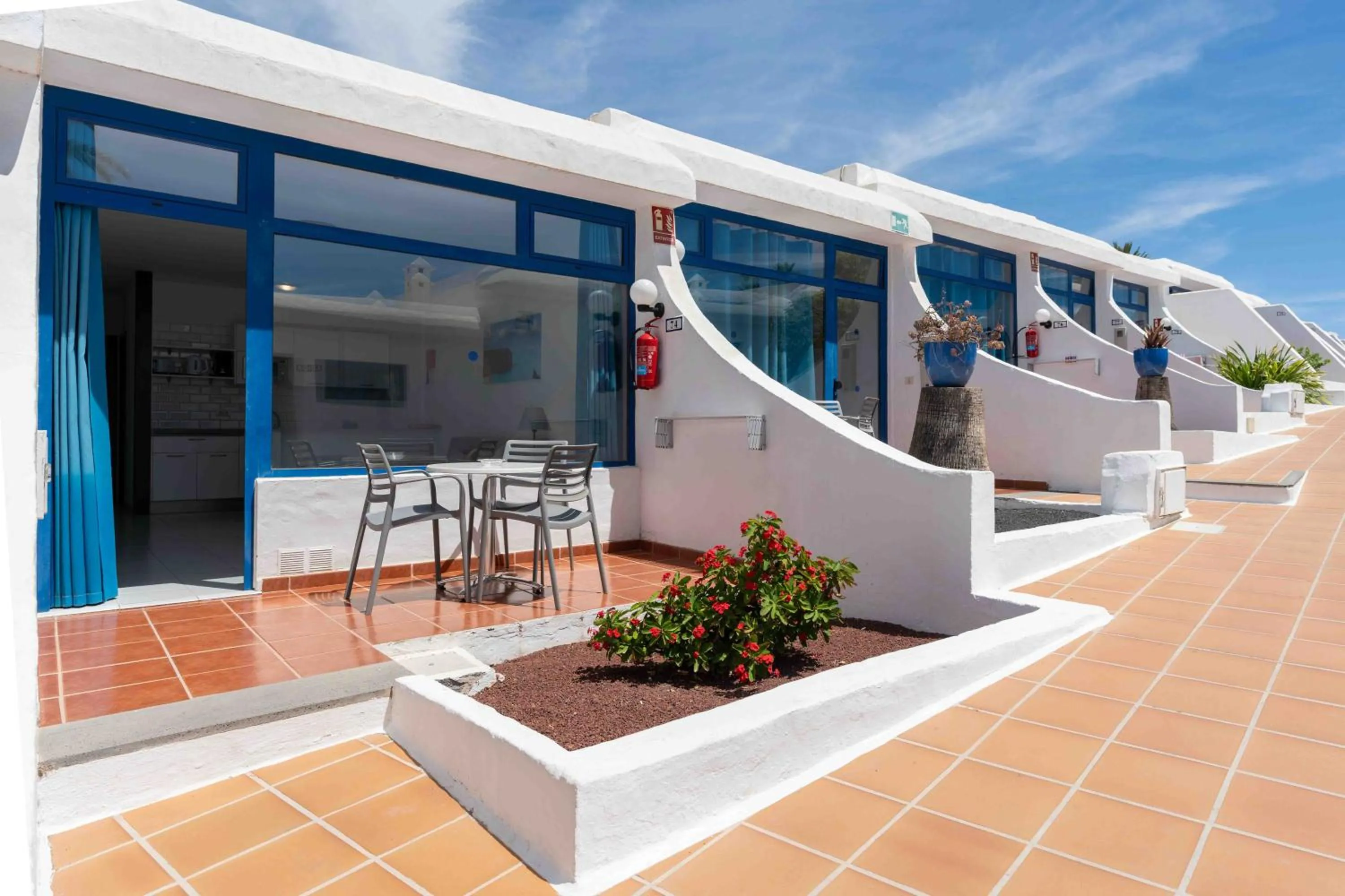 Balcony/Terrace in Apartamentos Jable Bermudas