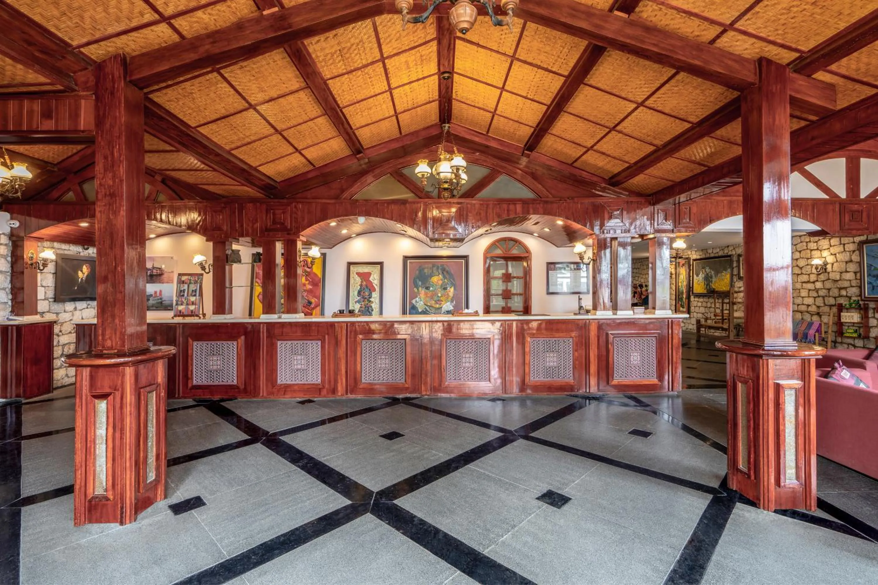 Lobby or reception in BB Sapa Resort & Spa - Formerly Victoria Sapa Resort & Spa