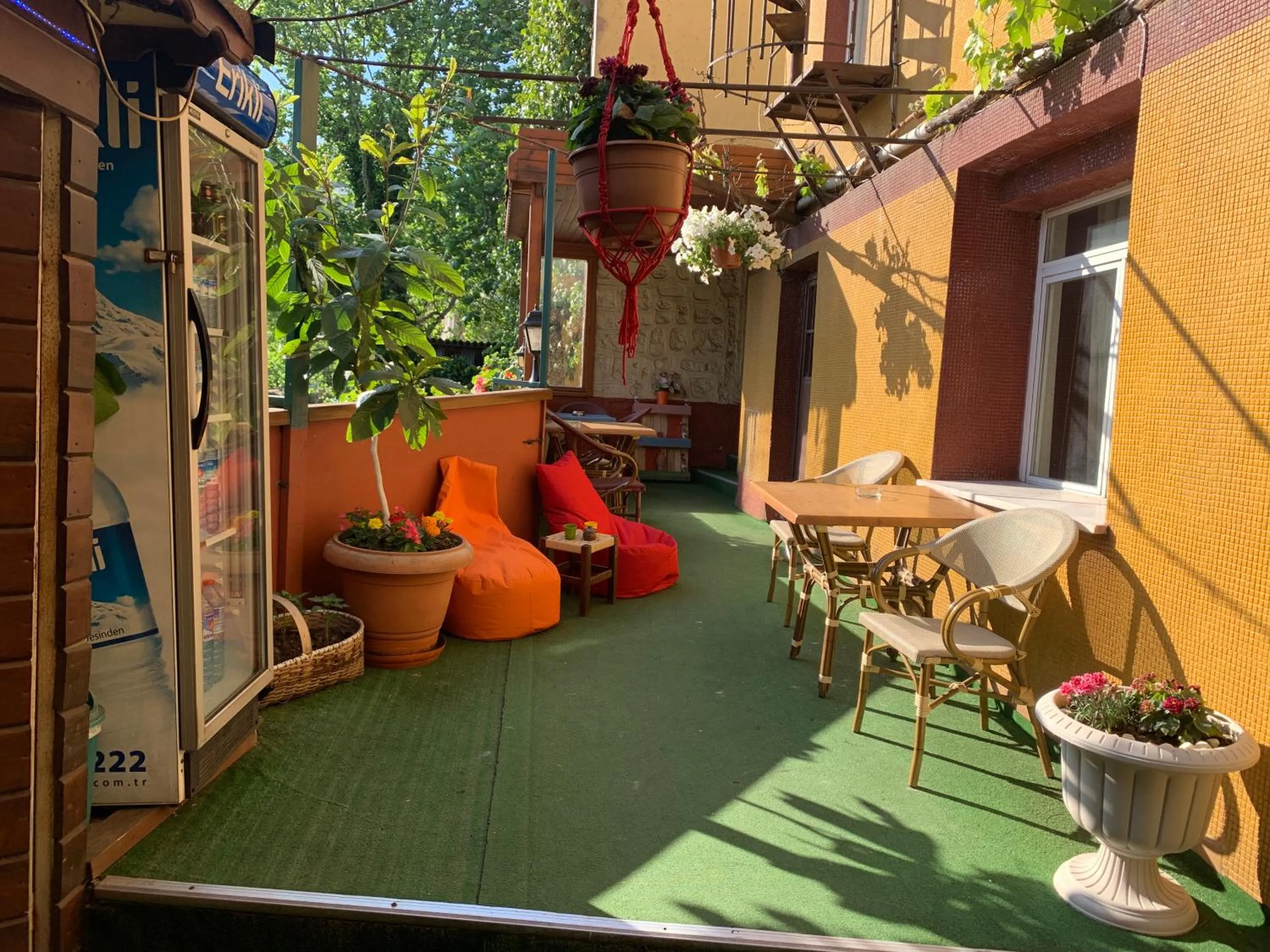 Patio in Anadolu Hotel