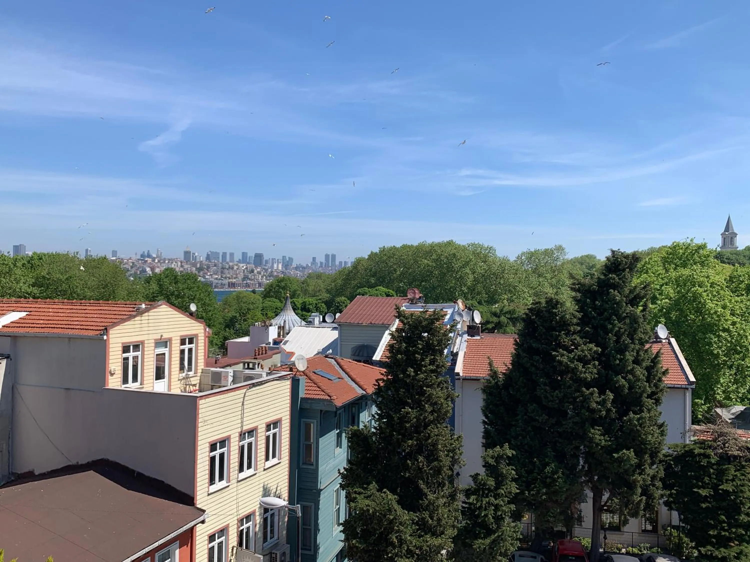 City view in Anadolu Hotel