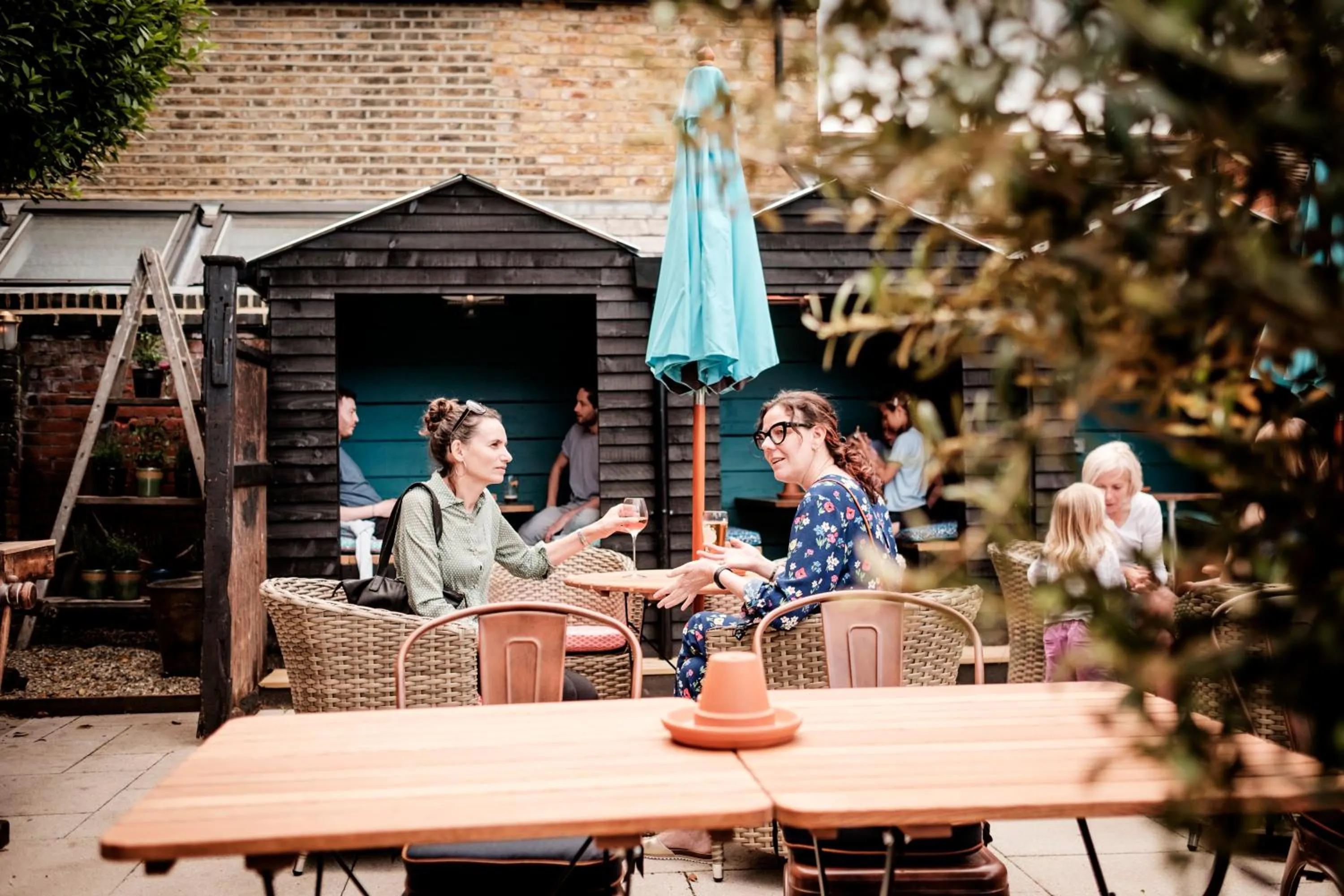 Garden in The Queen's Head