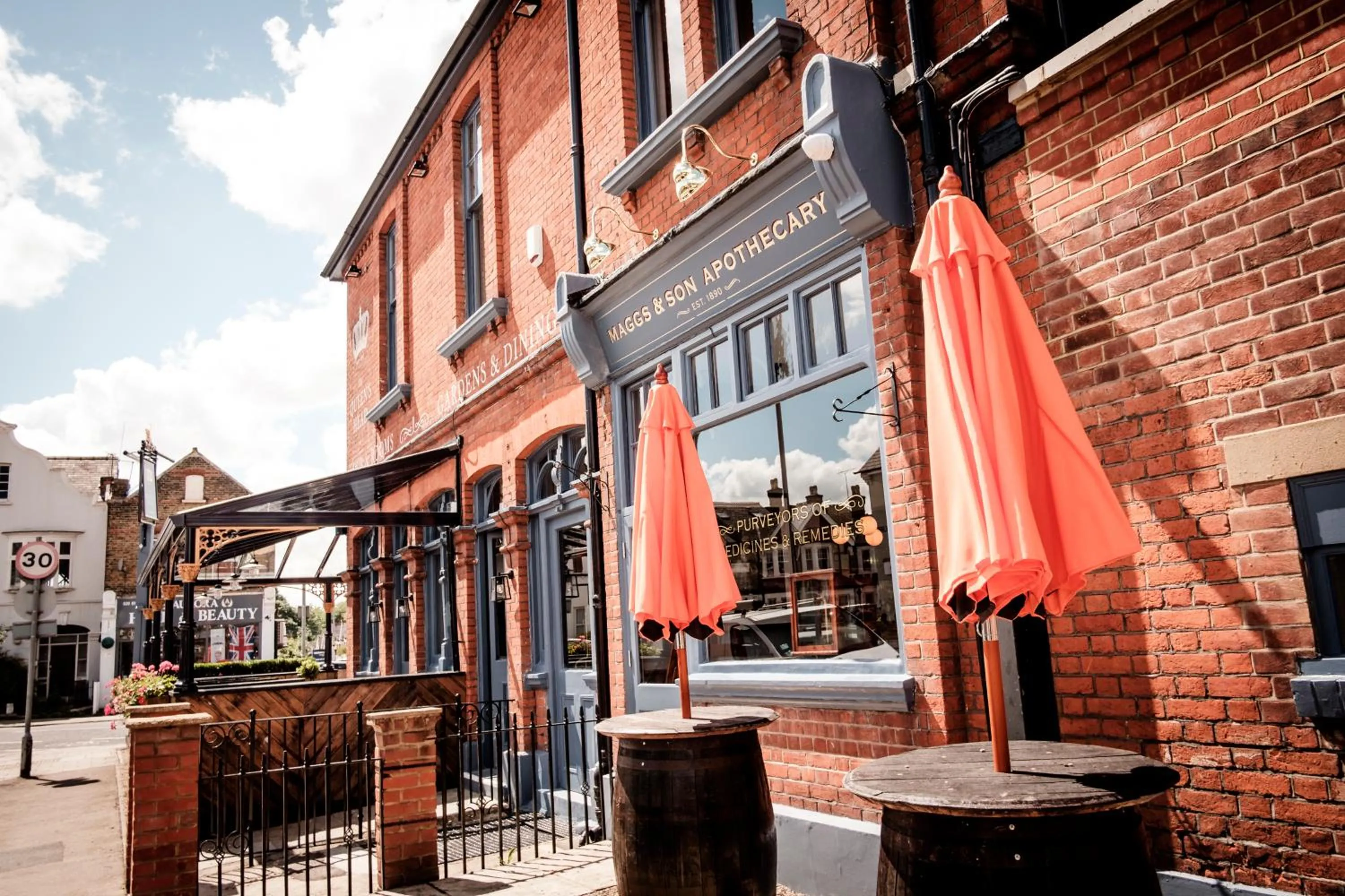 Balcony/Terrace in The Queen's Head