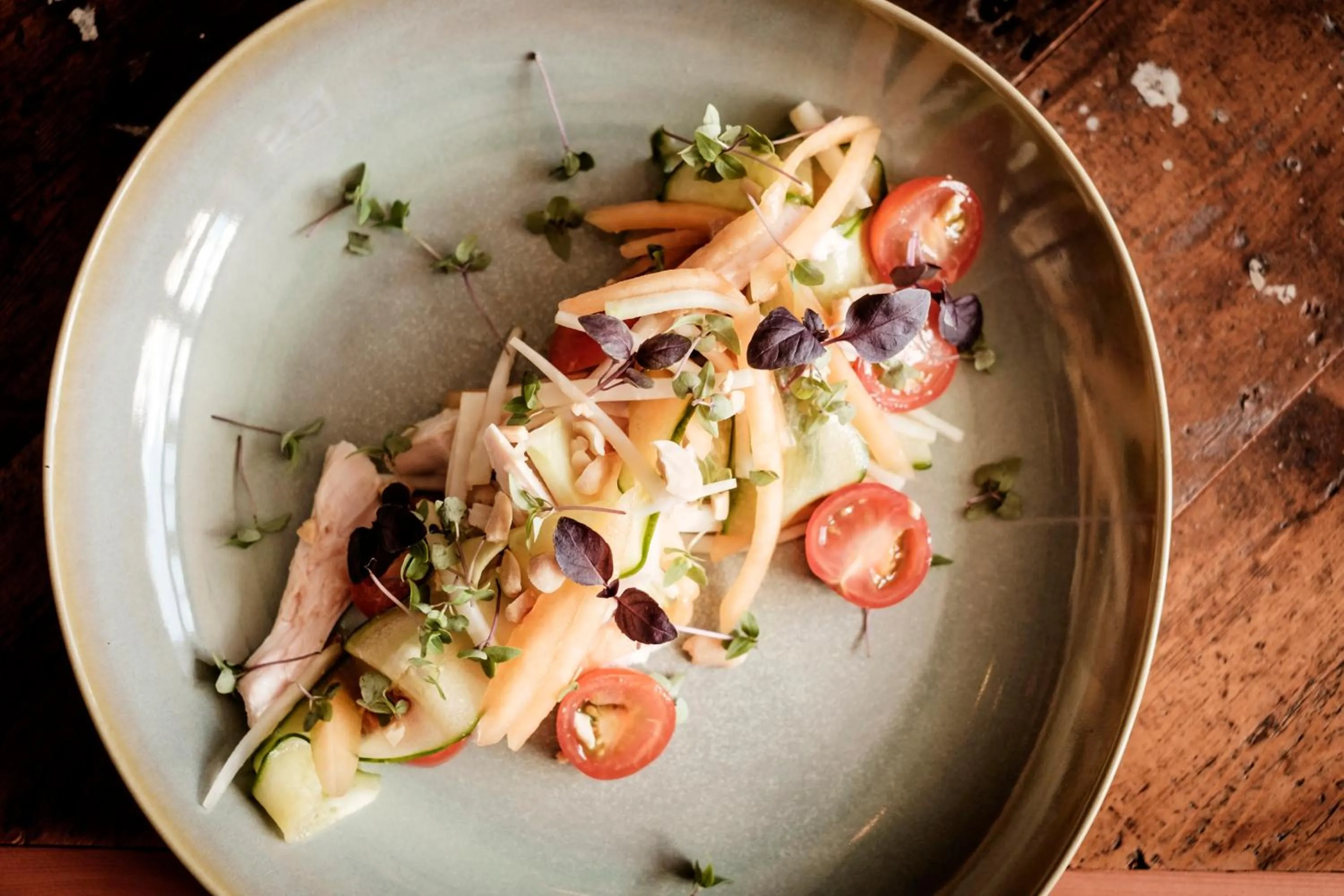 Food close-up in The Queen's Head