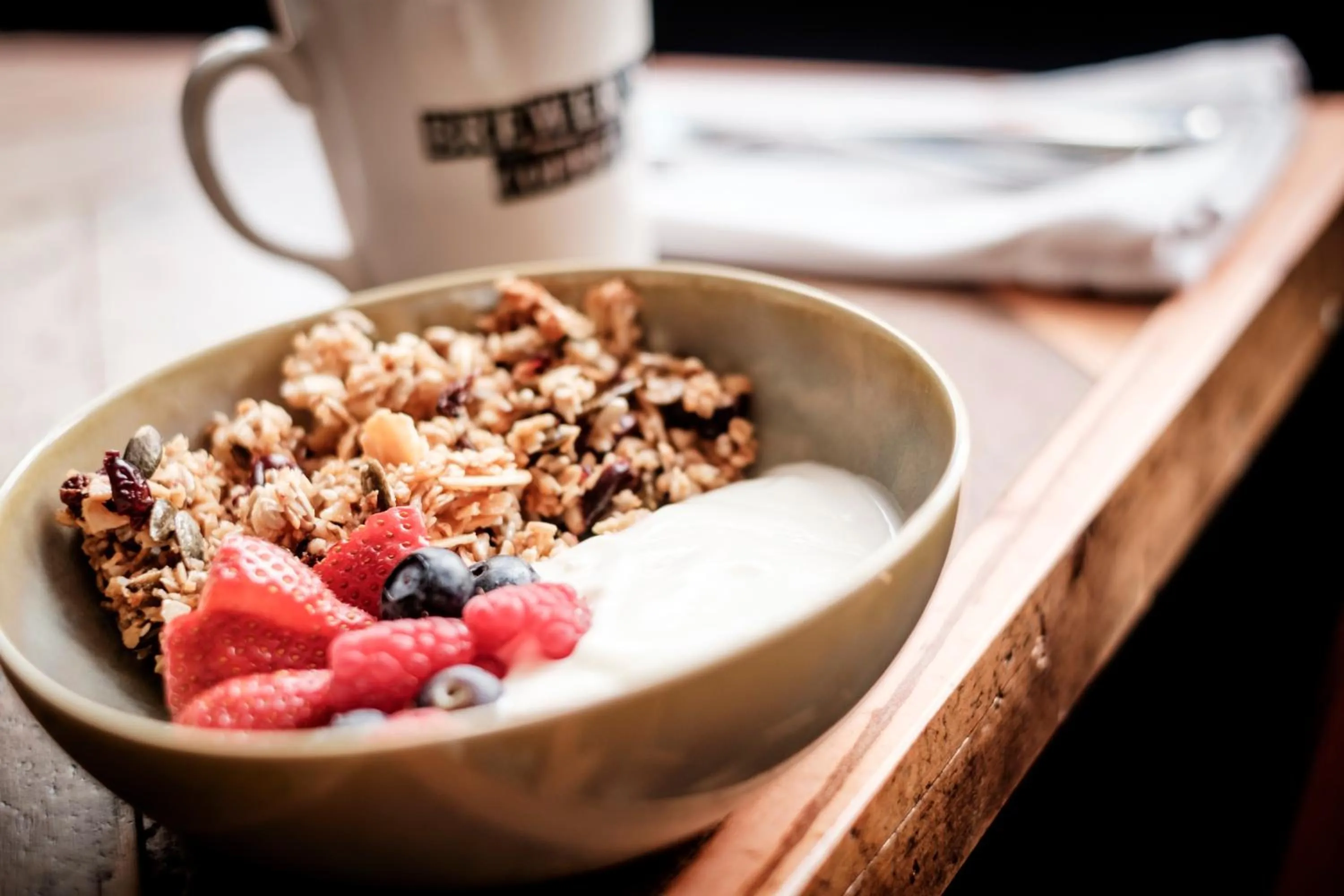 Breakfast in The Queen's Head