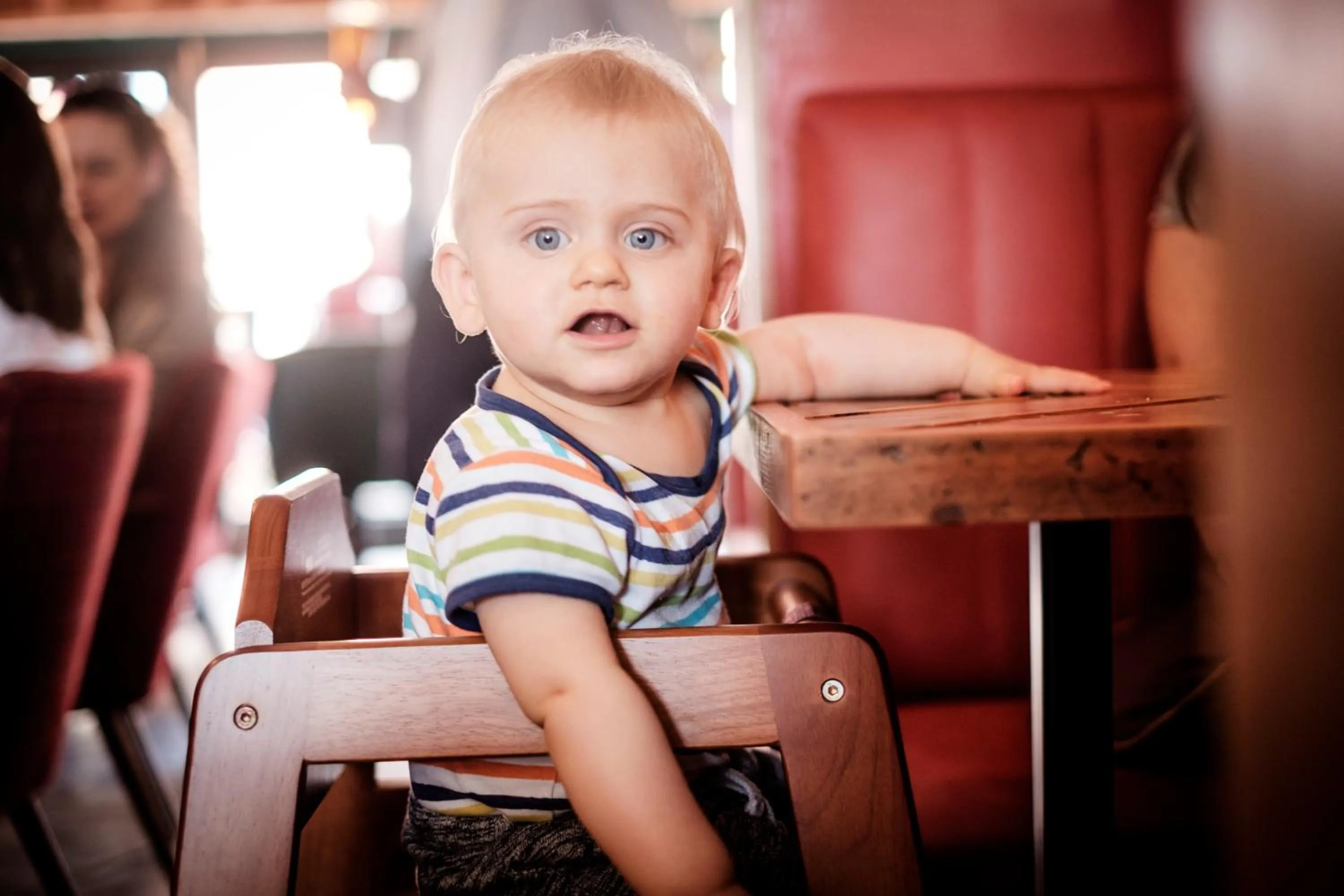 young children in The Queen's Head